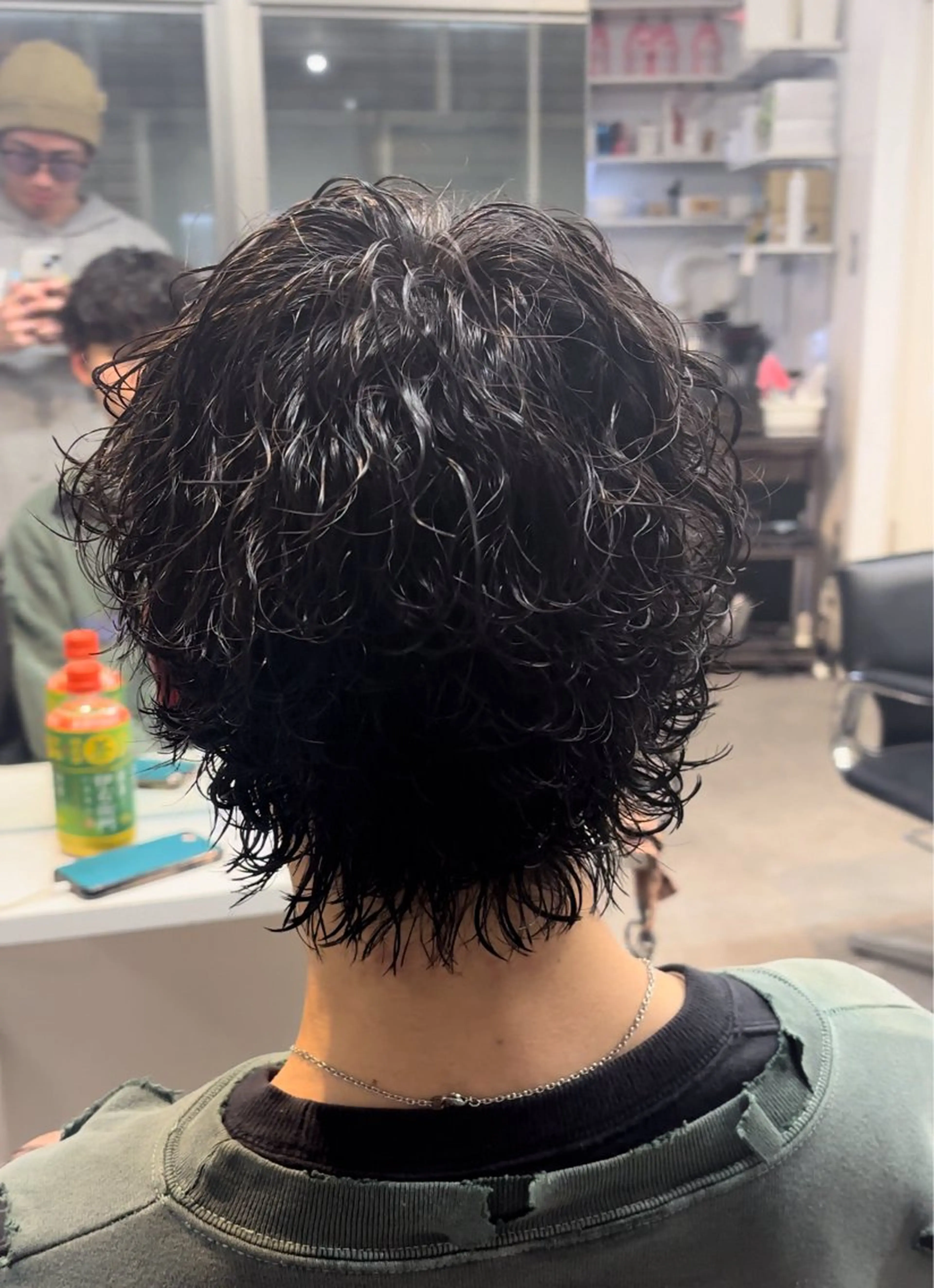 ショート パーマ 11.12月限定割引 fifth前比嘉💥のヘアスタイル