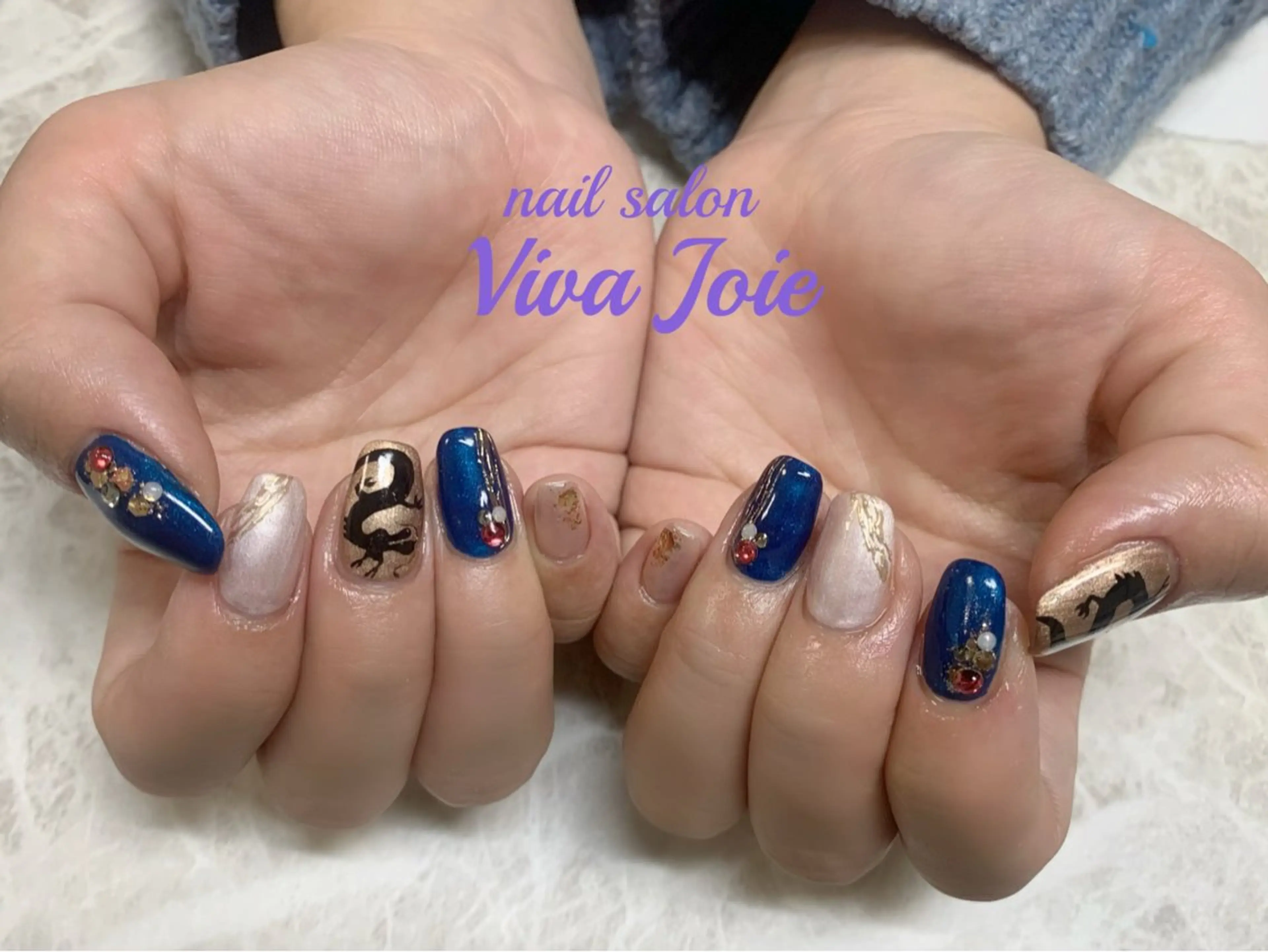 ネイル ジェルネイル ハンドネイル Viva Joieのネイルデザイン