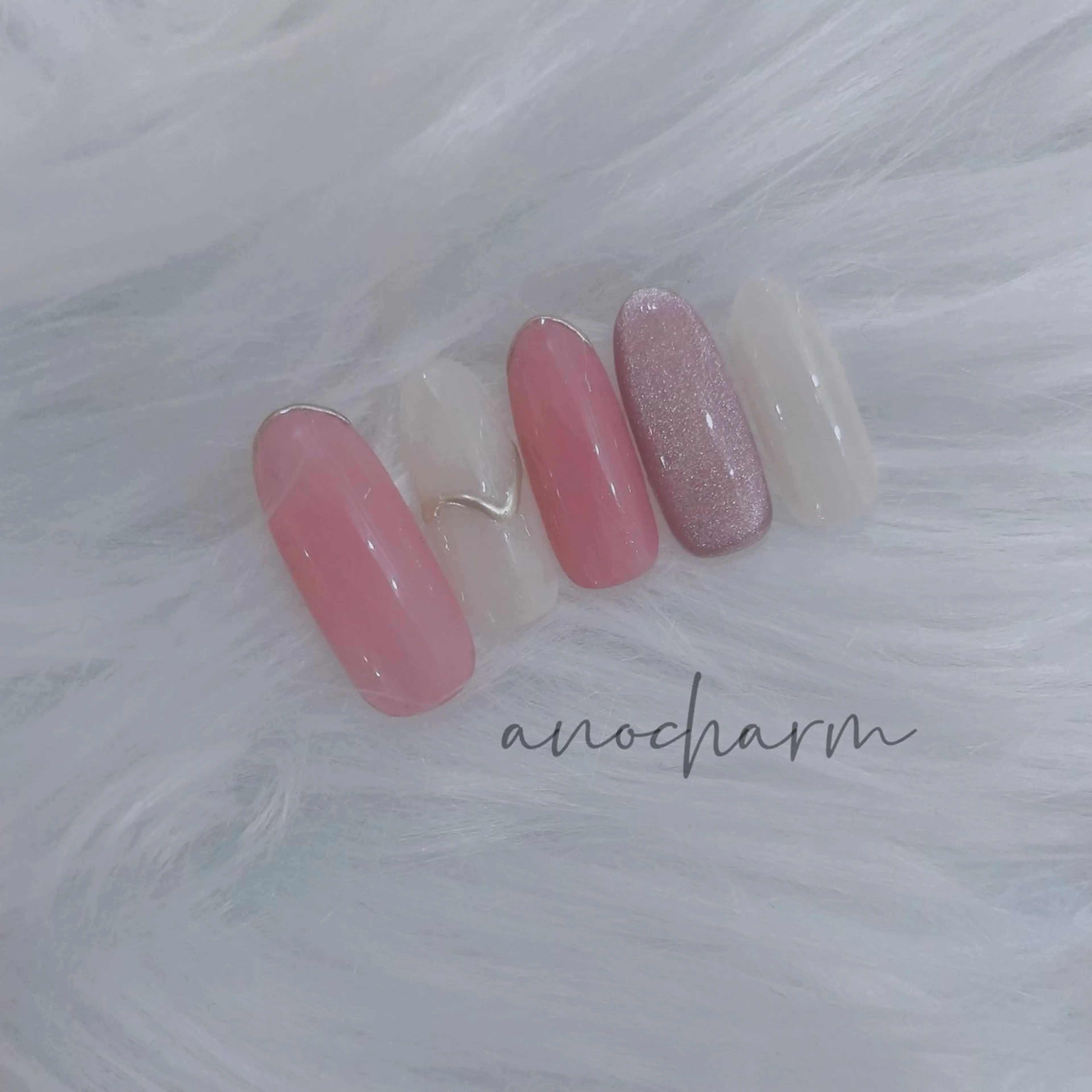 ネイル ハンドネイル anocharm _annaのマツエク・マツパデザイン