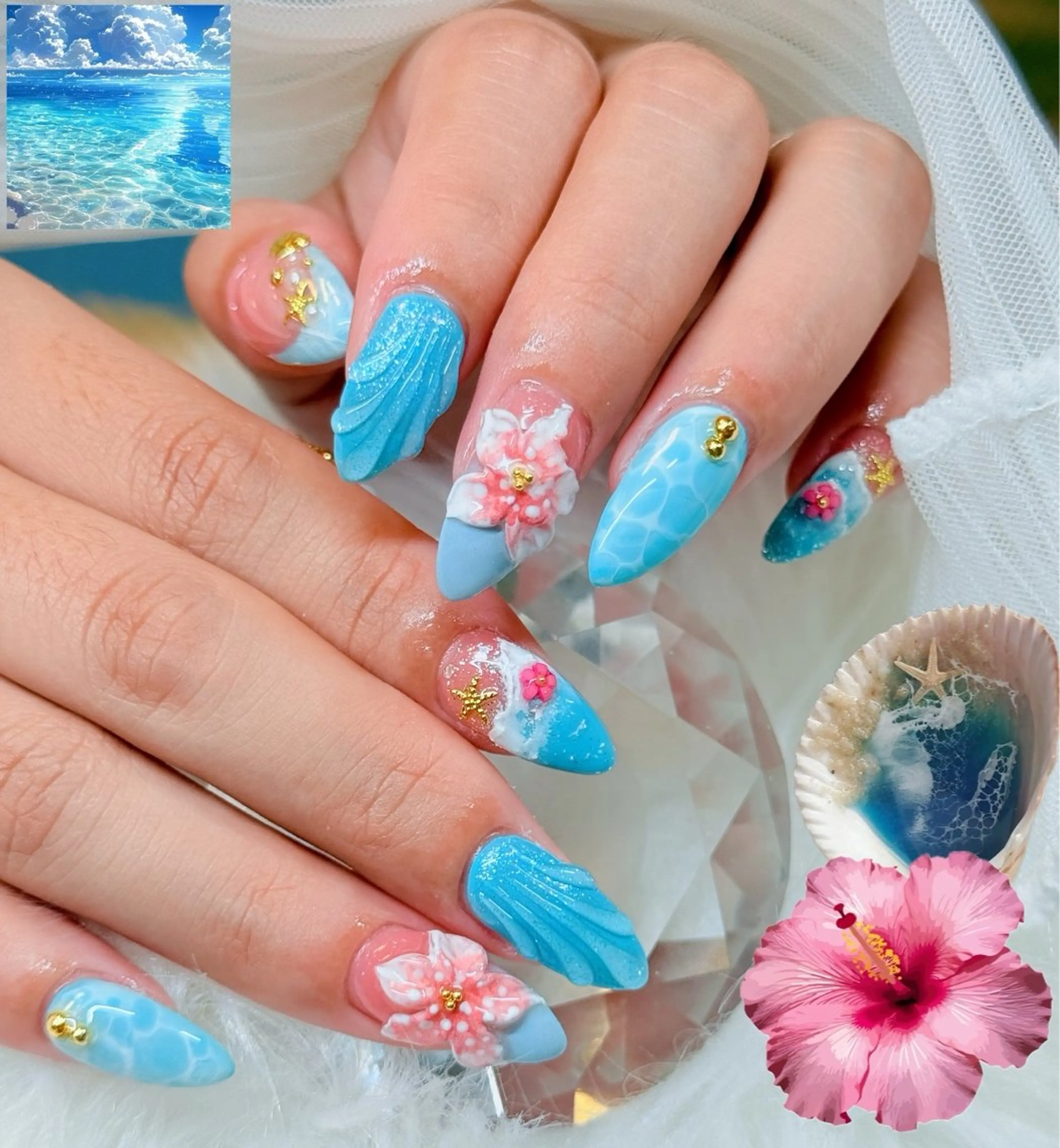 ネイル 持ち込み MIRA NAILROOMのネイルデザイン