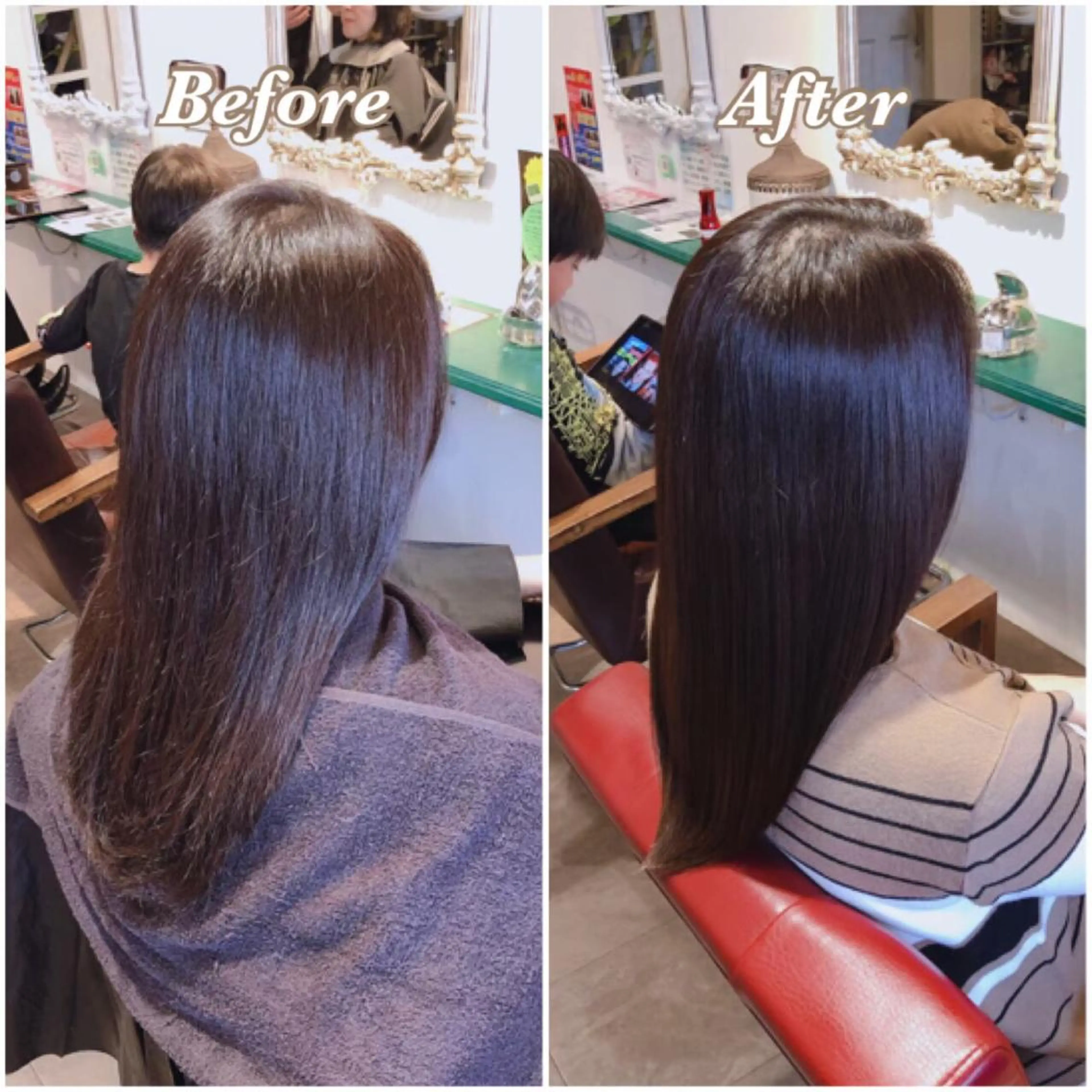 ロング 本田 智美のヘアスタイル