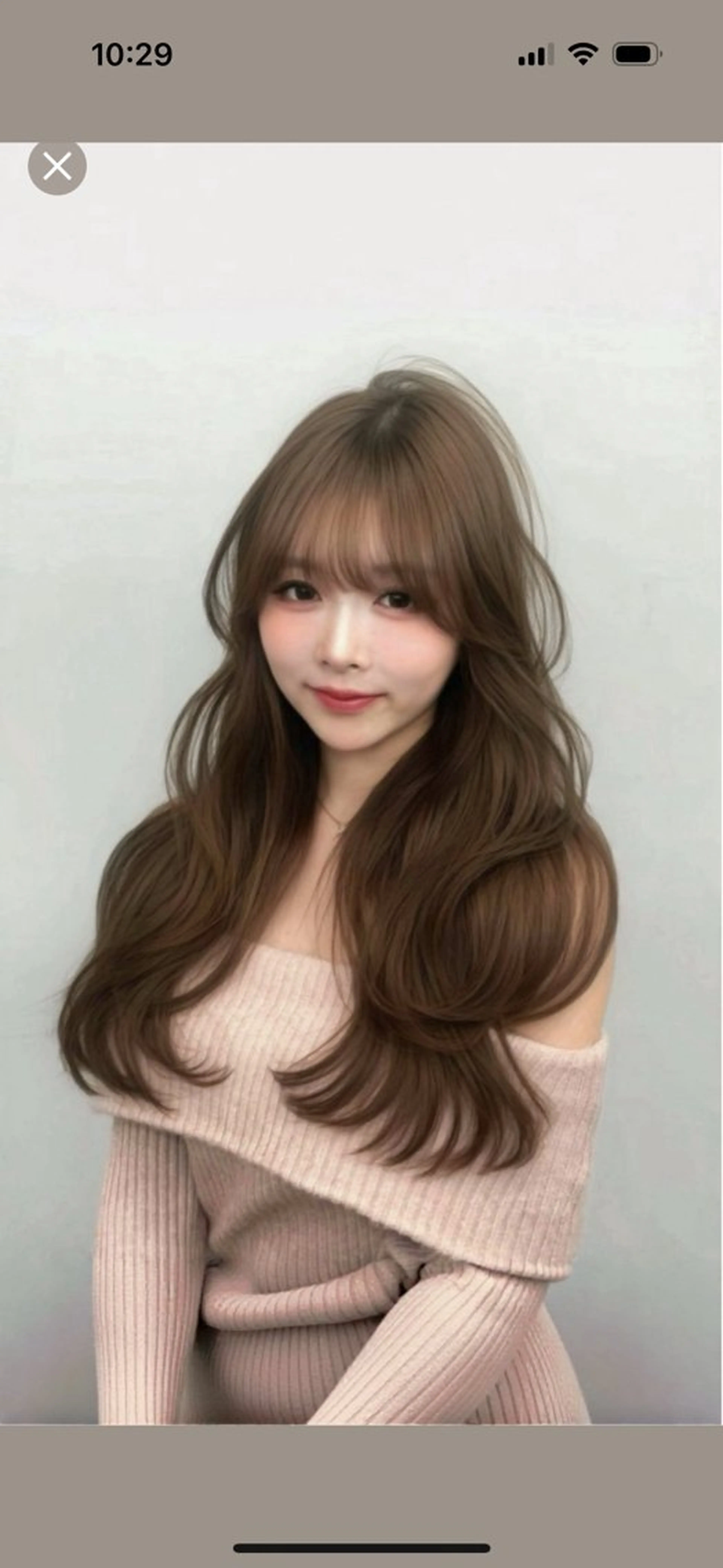 ロング 🎀 うる艶透明感 カラー / 錦糸町のヘアスタイル