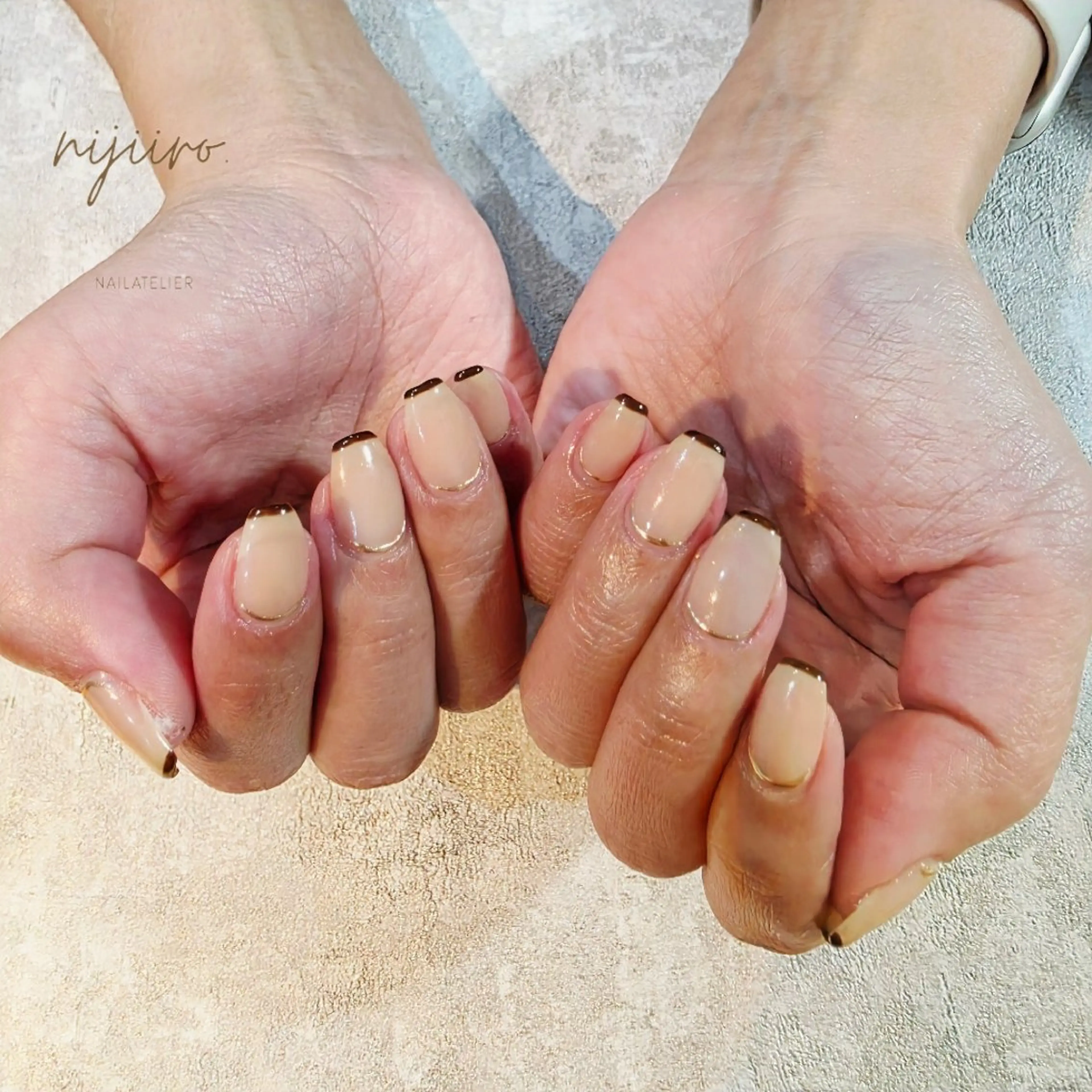 ネイル ハンドネイル nijiiro🌈 サトウのネイルデザイン