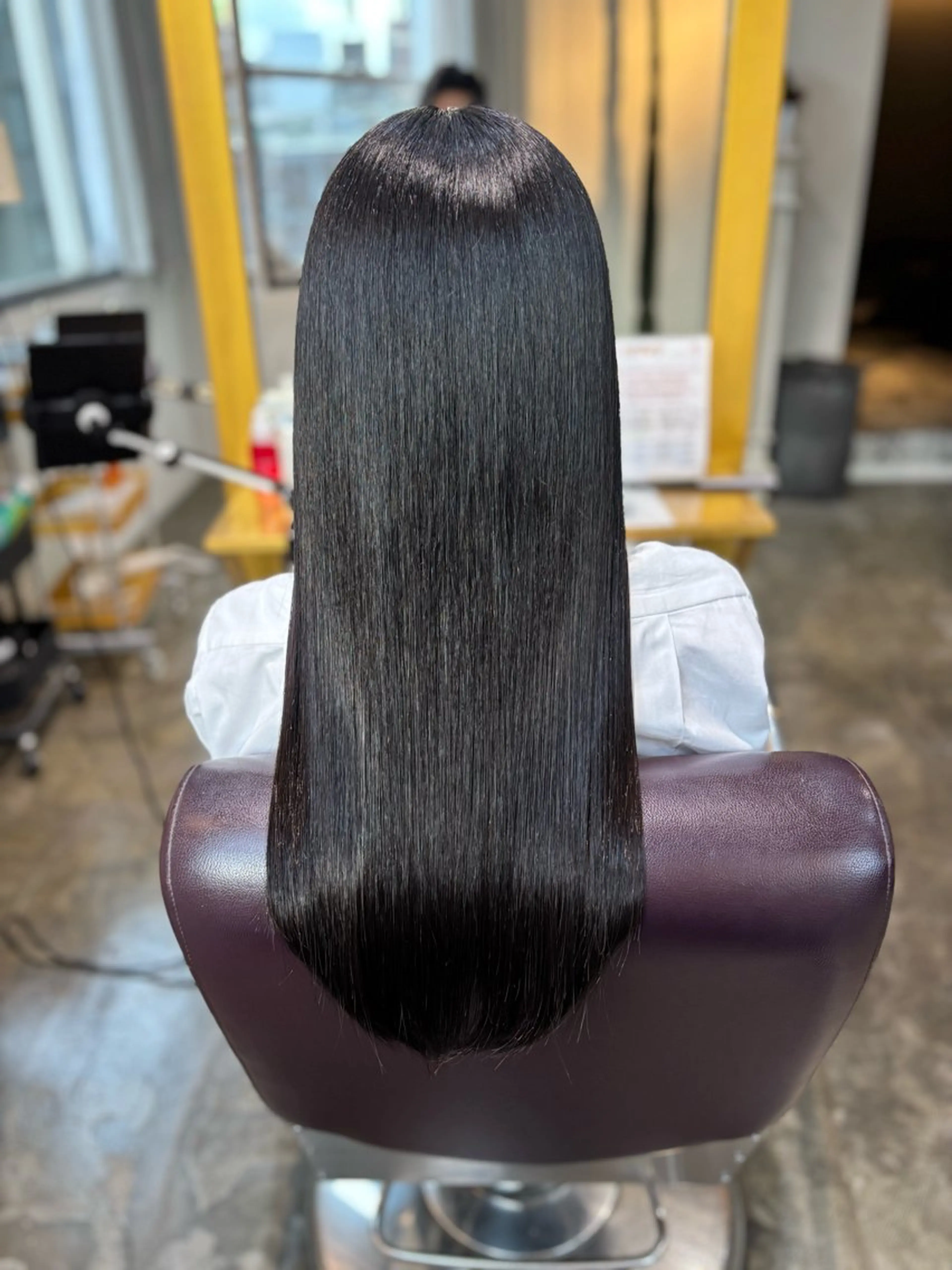 ロング カット 縮毛矯正 縮毛矯正／レイヤー／ 🩵mizukiのヘアスタイル