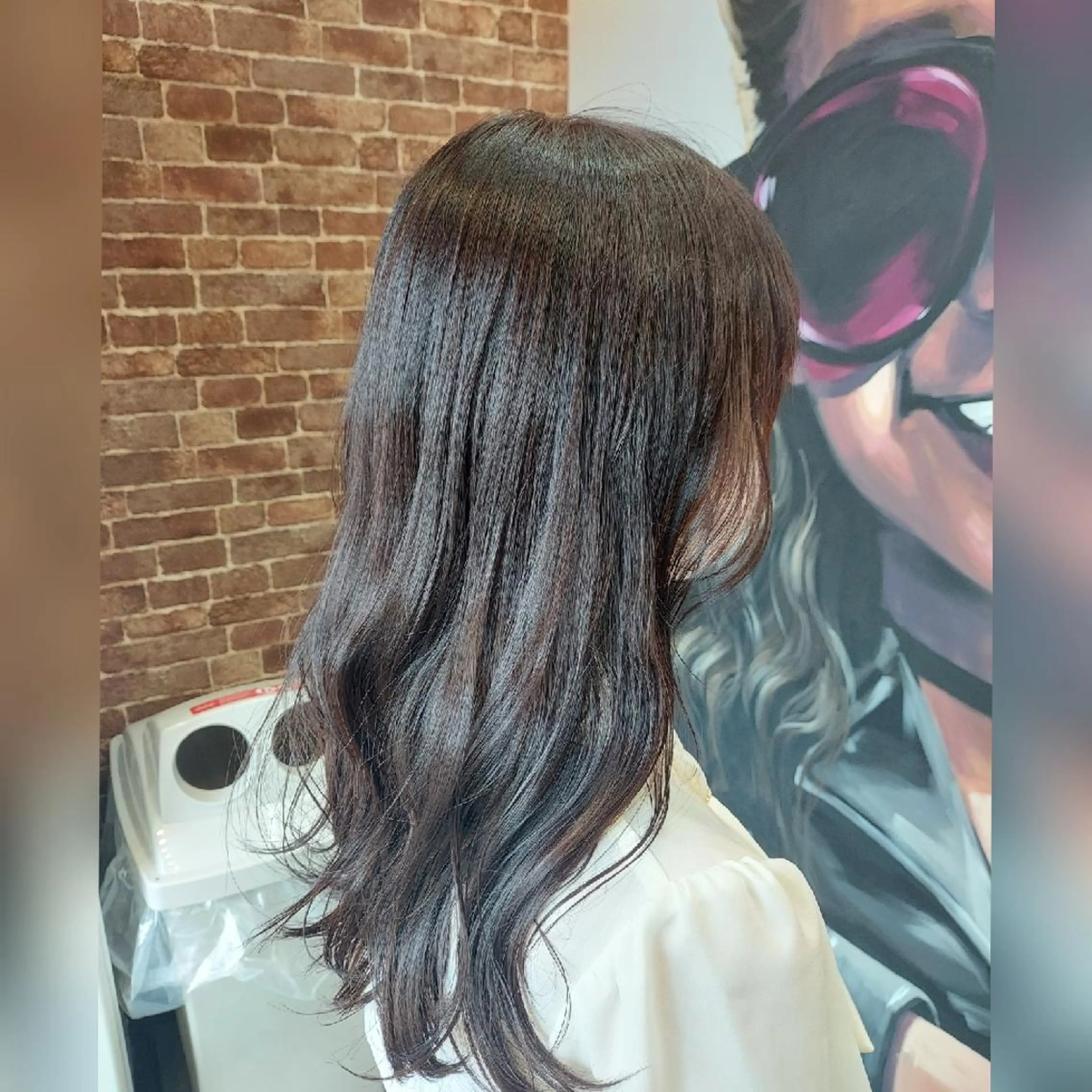 セミロング カラー カット ヘアカラー トリートメント あかね☆ヘアアレンジ /ボブ/縮毛矯正のヘアスタイル