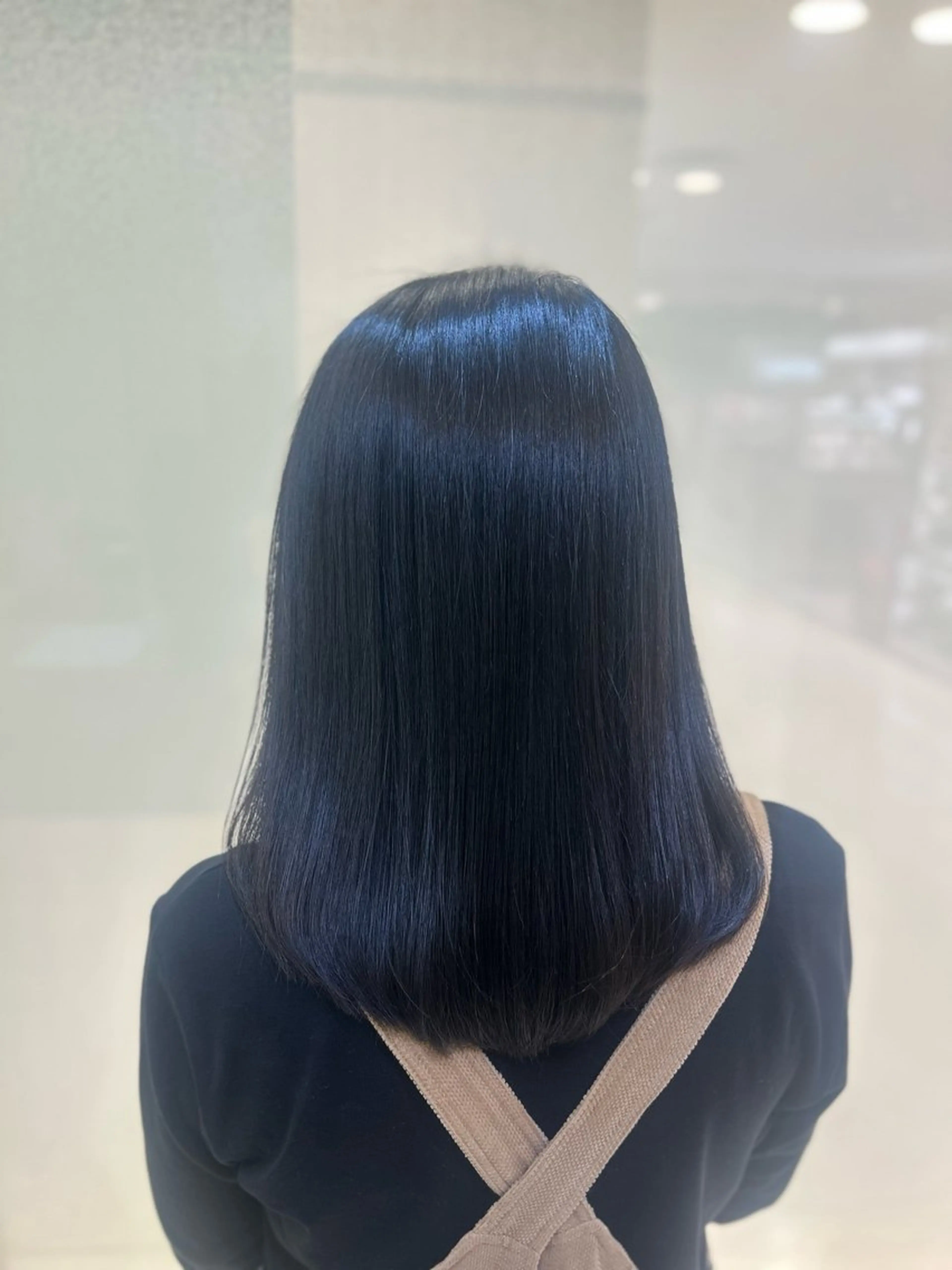 ミディアム カラー 縮毛矯正/髪質改善/ 艶髪ササキナツミのヘアスタイル