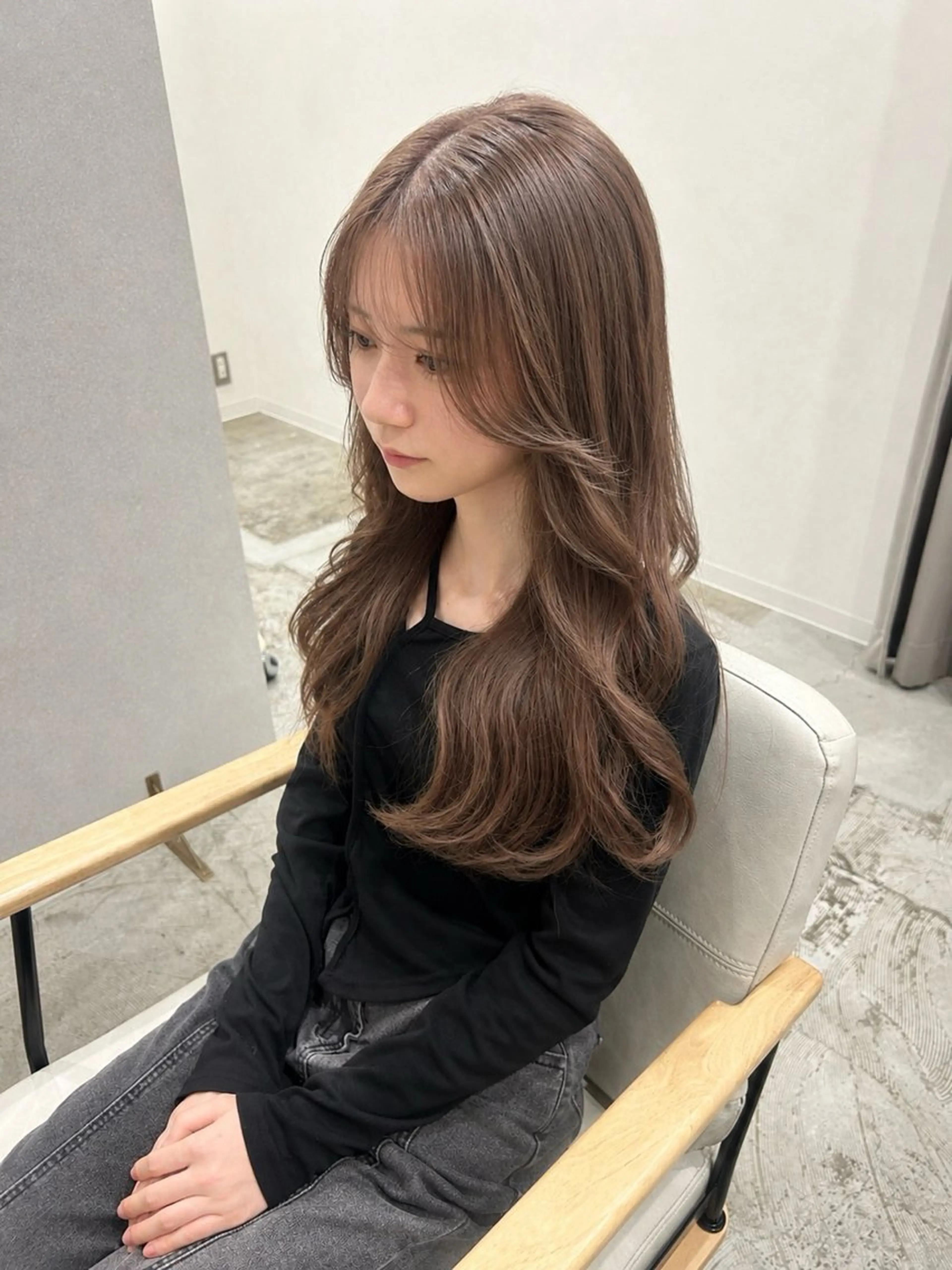 ロング ヘアカラー 心斎橋🤍inity KIKOのヘアスタイル