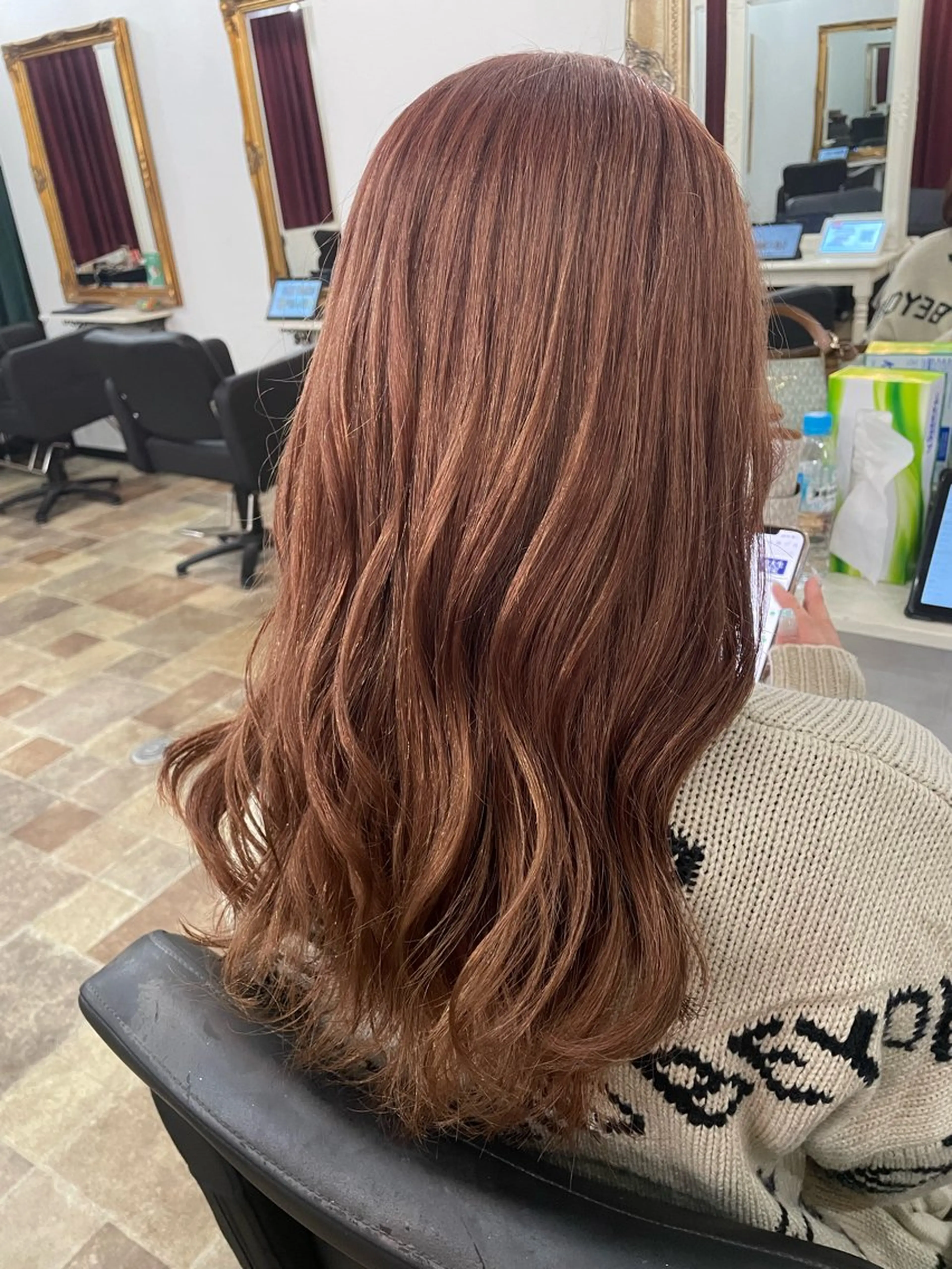 ロング カラー amphihair 高橋祐也のヘアスタイル