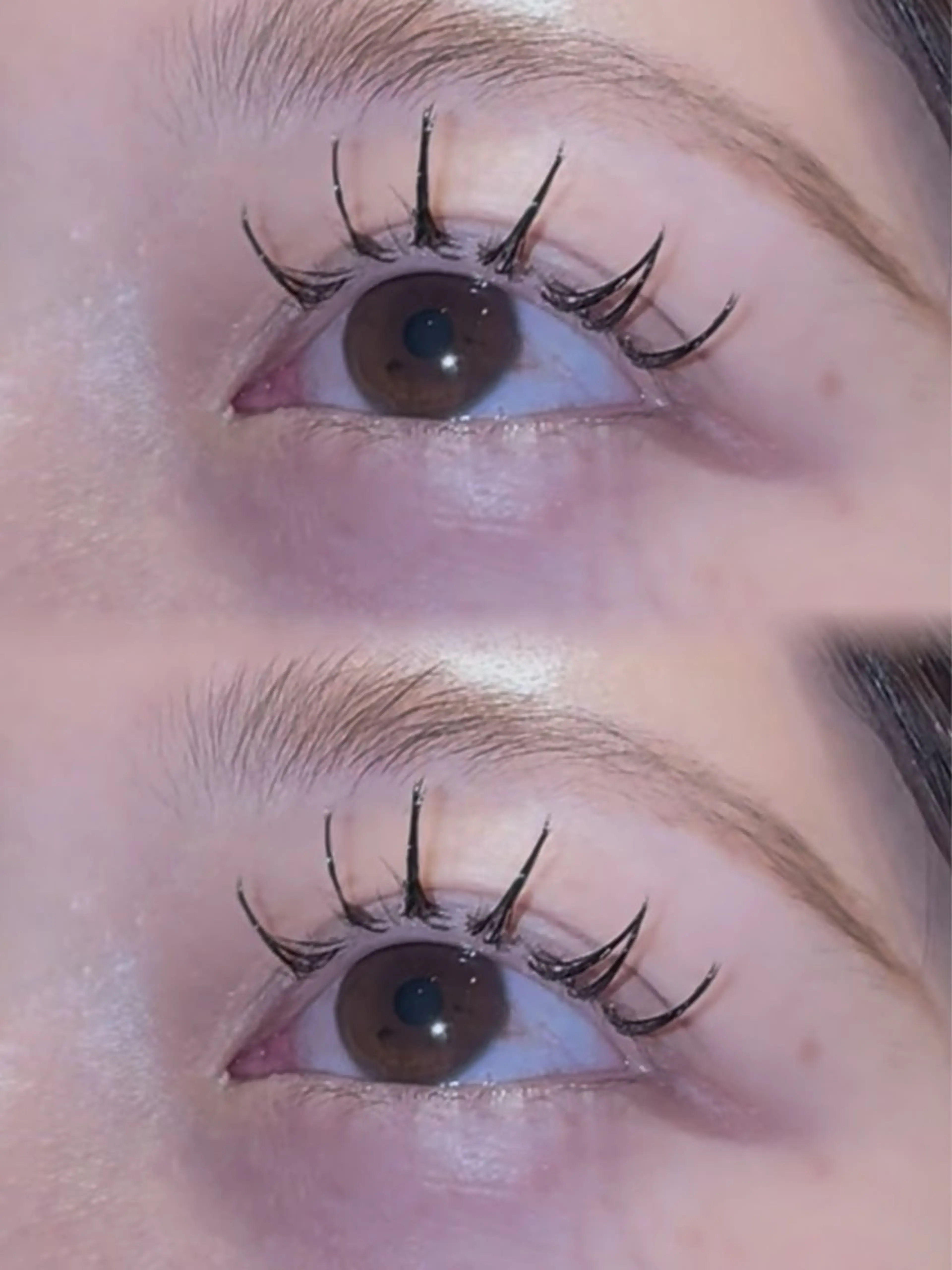 マツエク・マツパ 束感まつ毛 フラットラッシュ マツエク 渡部 かおりのマツエク・マツパデザイン