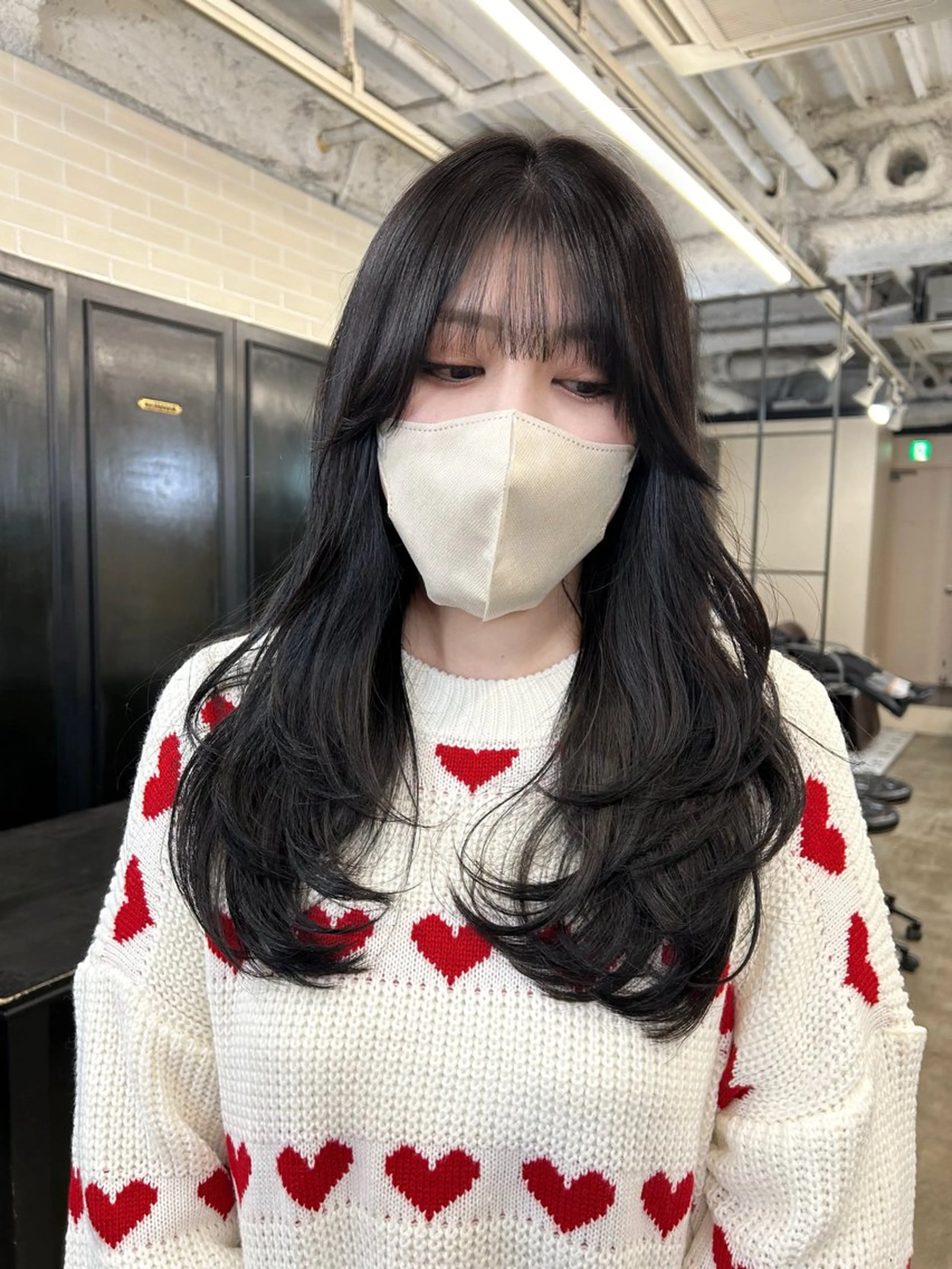 ロング カラー 地毛風艶カラー🌿 喜多夏海のヘアスタイル