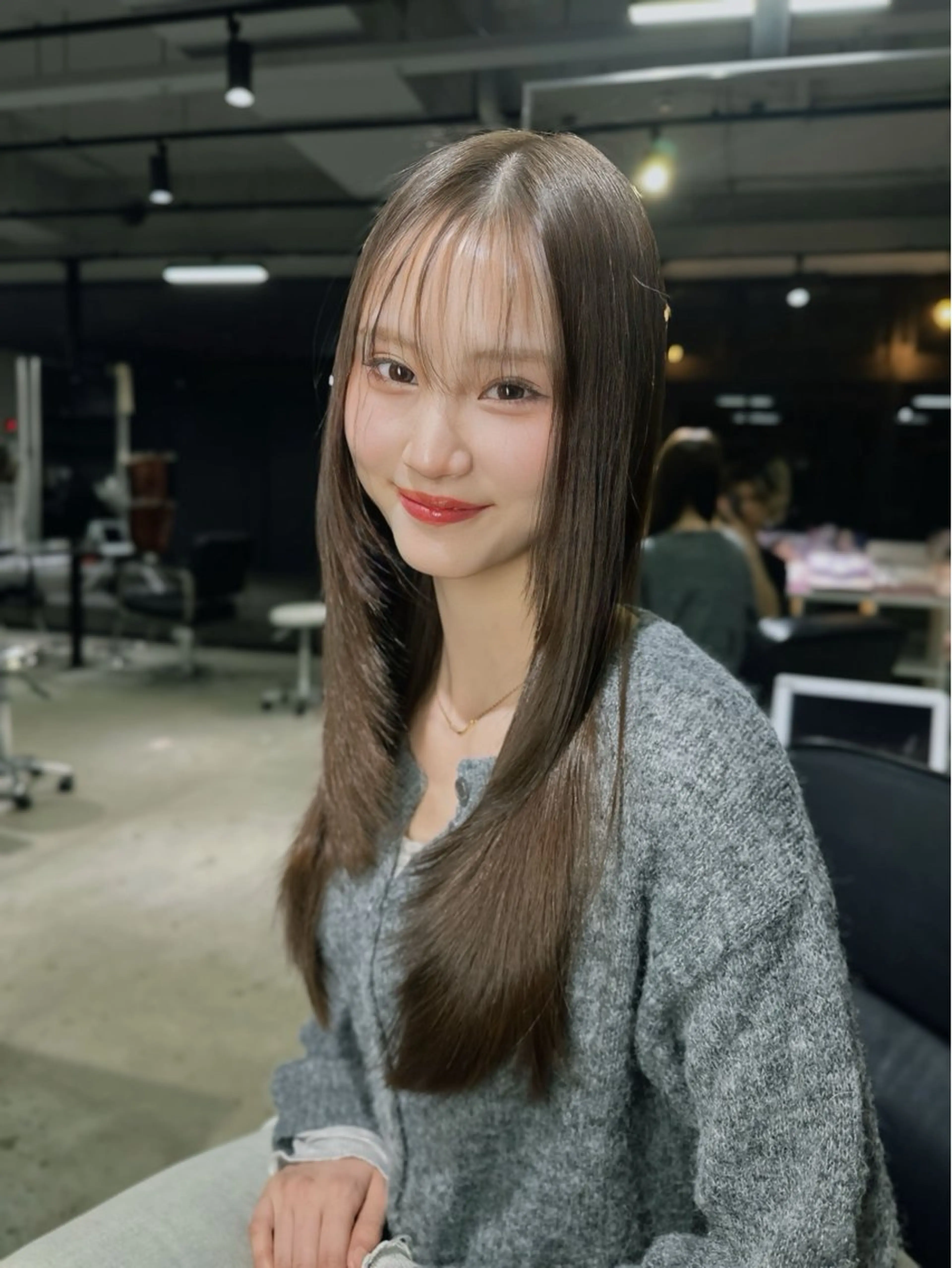 ロング カラー カット ヘアカラー トリートメント ワンホン/エクステ ケラチン/Kaitoのヘアスタイル