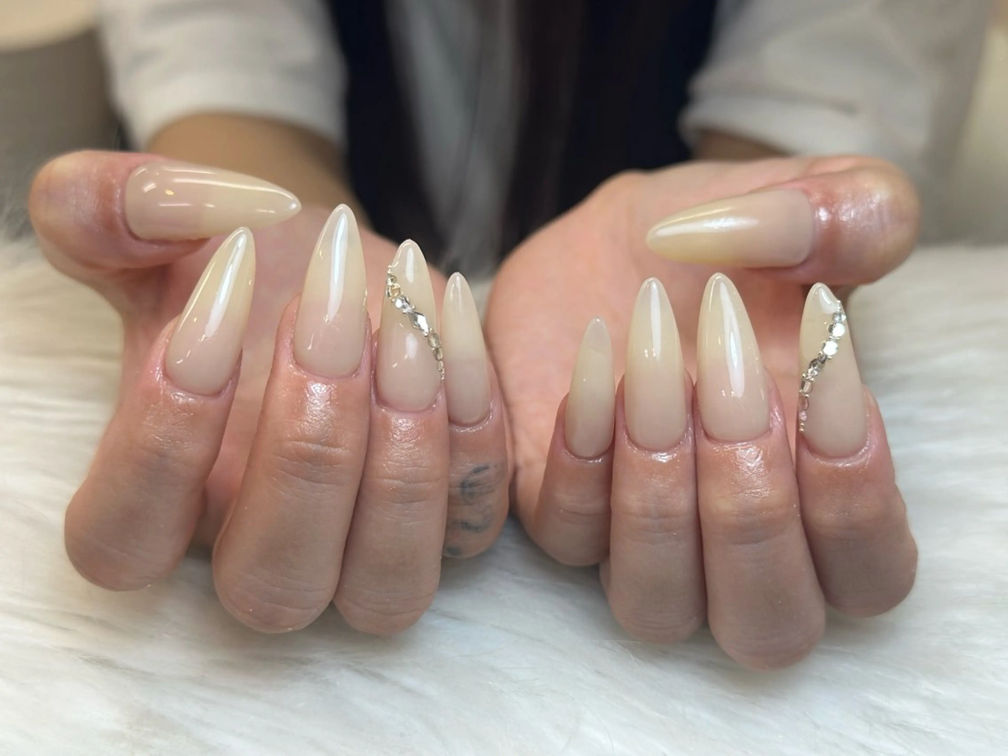 ネイル アートネイル ジェルネイル マグネットネイル ハンドネイル JennNail_ マオのネイルデザイン