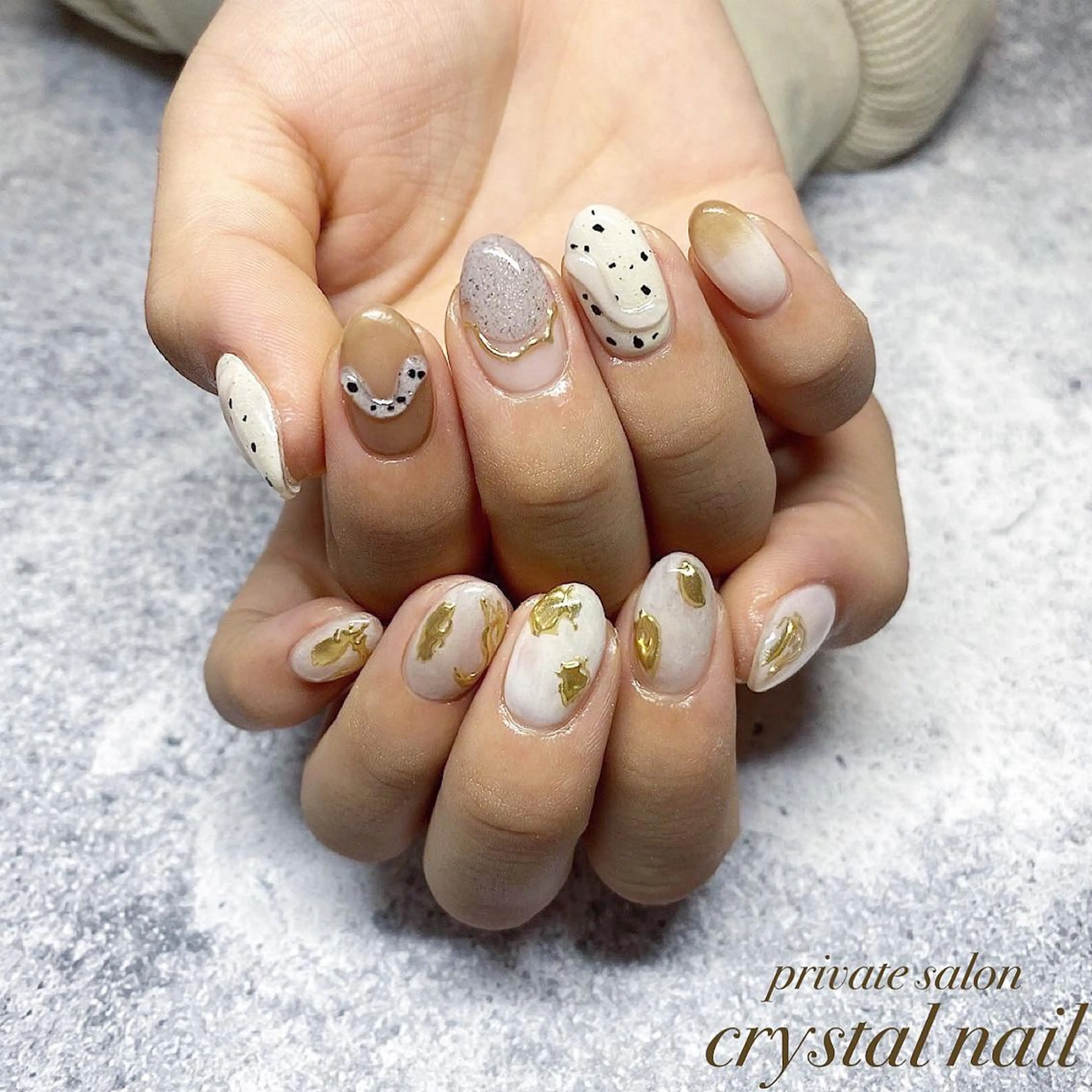 ネイル Crystal Nailのネイルデザイン
