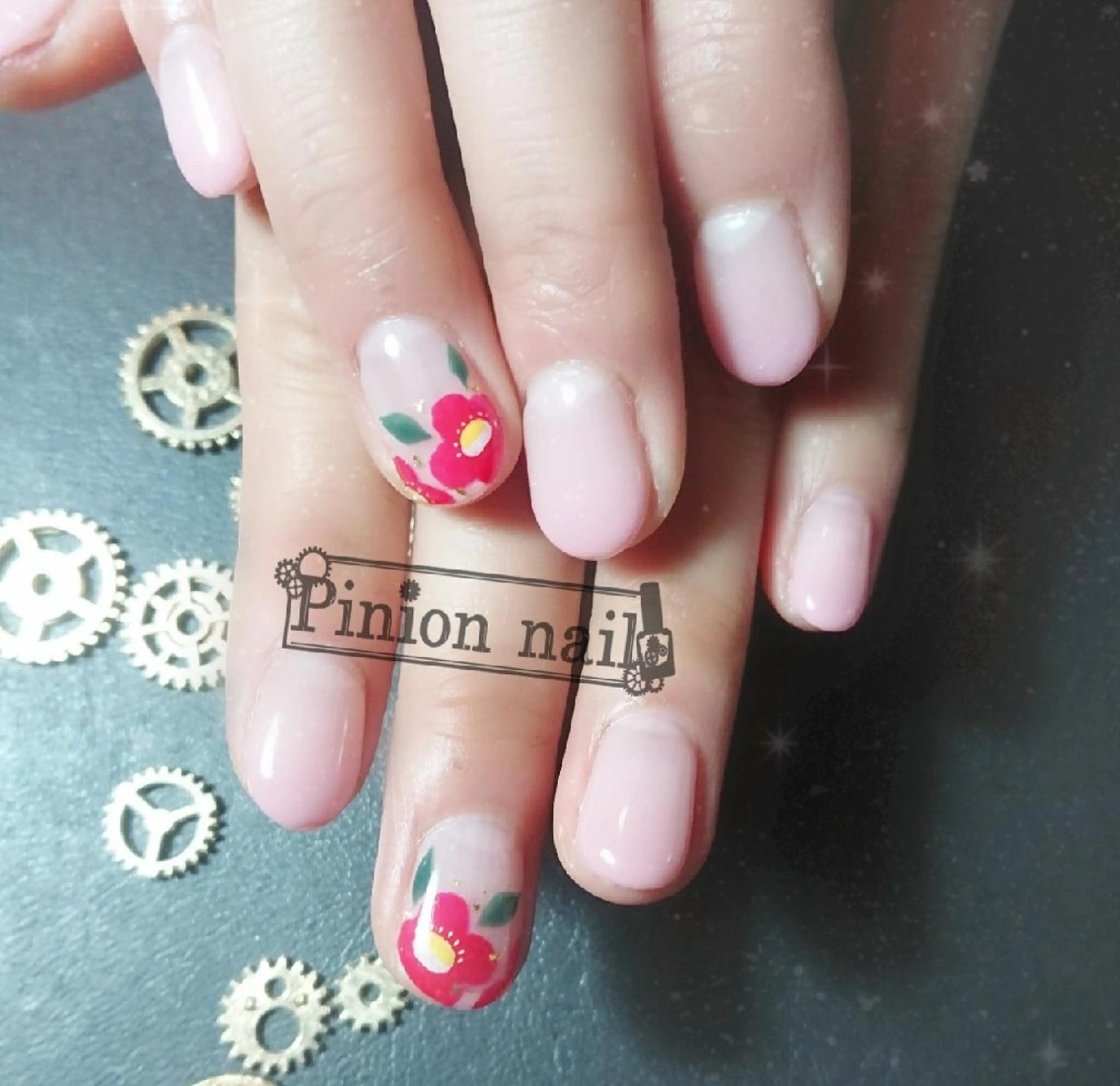 ネイル グラデーション 【推し活応援サロン】 Mea nuiのネイルデザイン