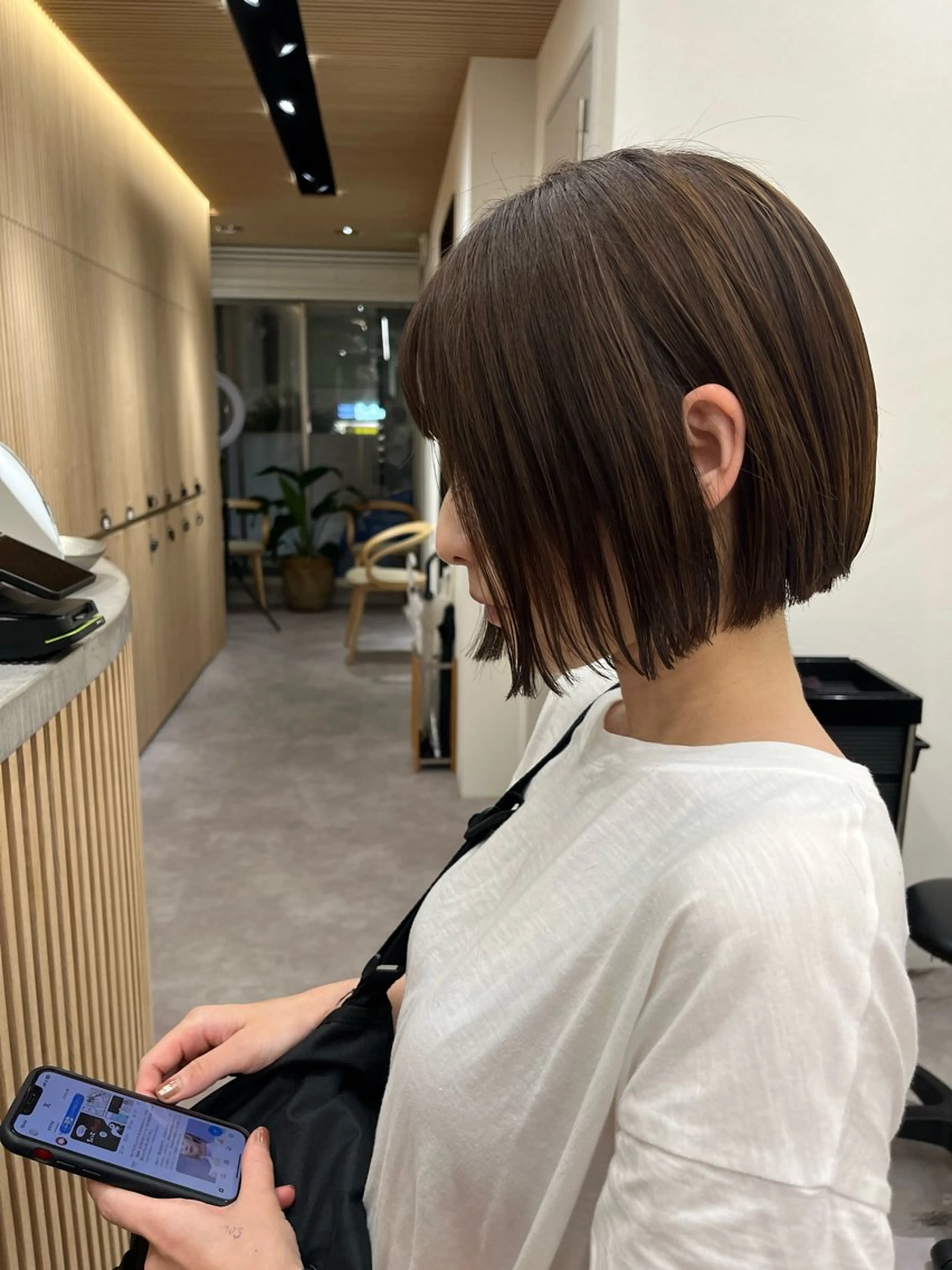 ショート カラー 浦和Lond 山本賢人のヘアスタイル