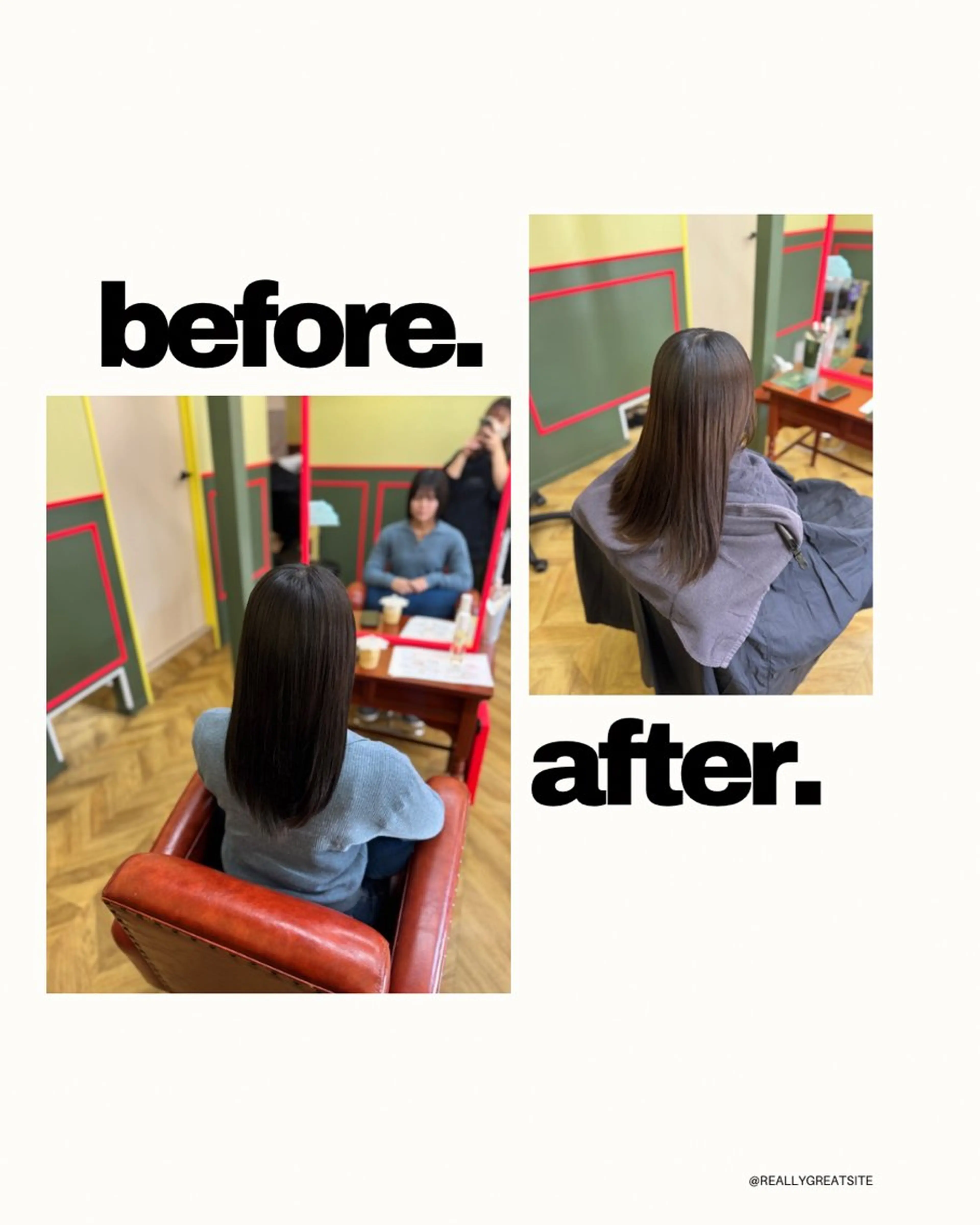 ロング カラー 米倉 麻衣のヘアスタイル