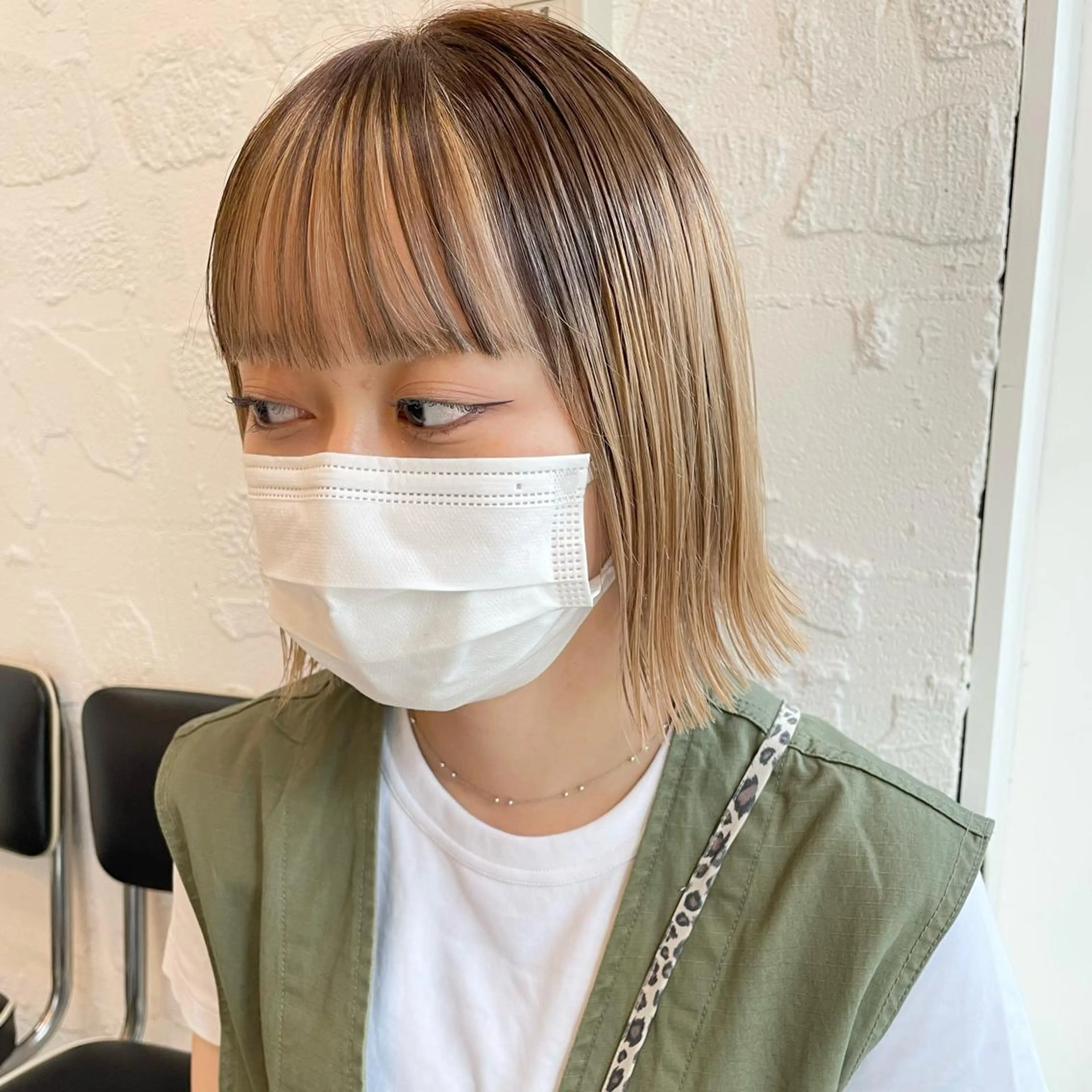 ショート カラー 🌿レイヤーボブ/パ ーマ🌿 木梨健太のヘアスタイル