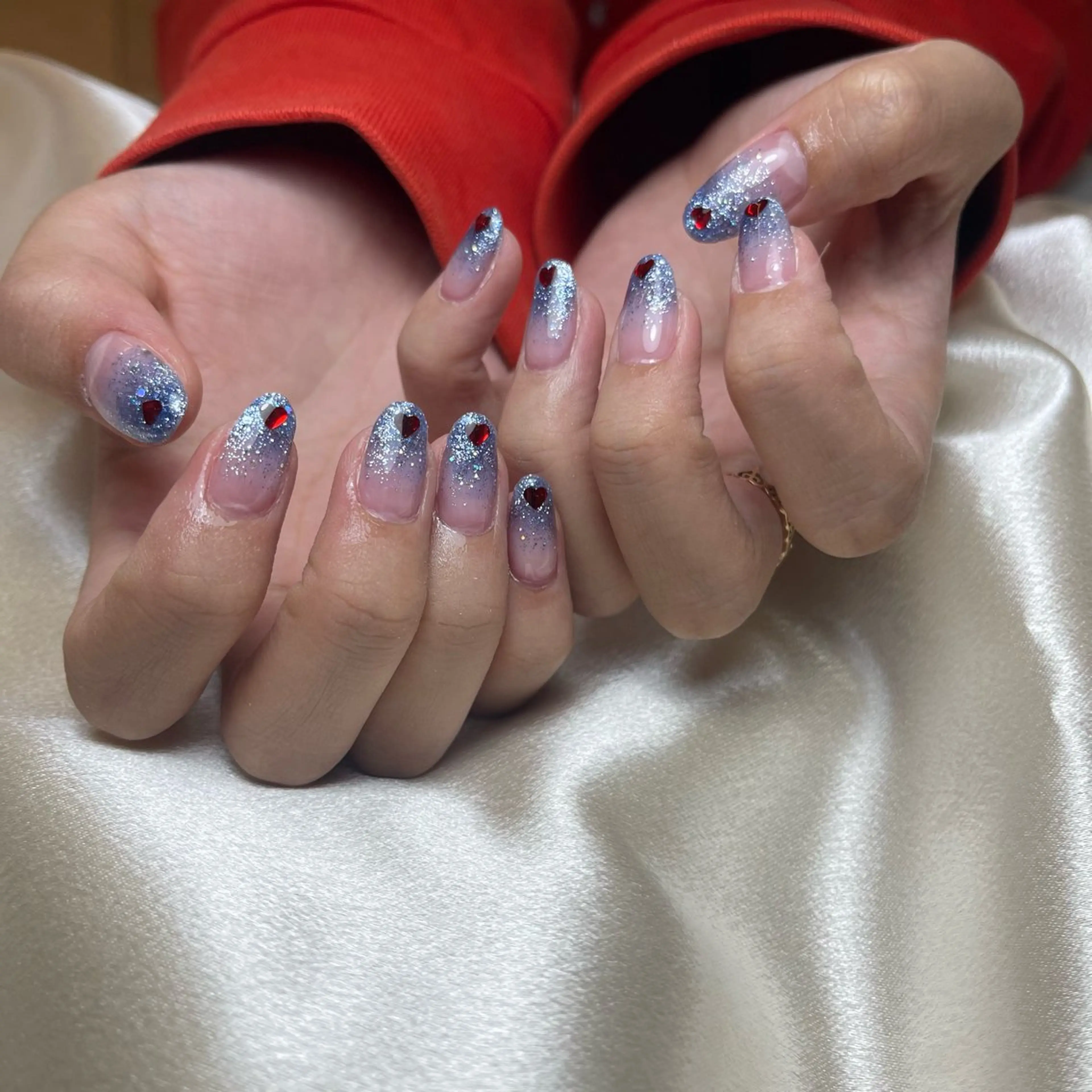 ネイル ハンドネイル 🧁fein. nana🩵のネイルデザイン