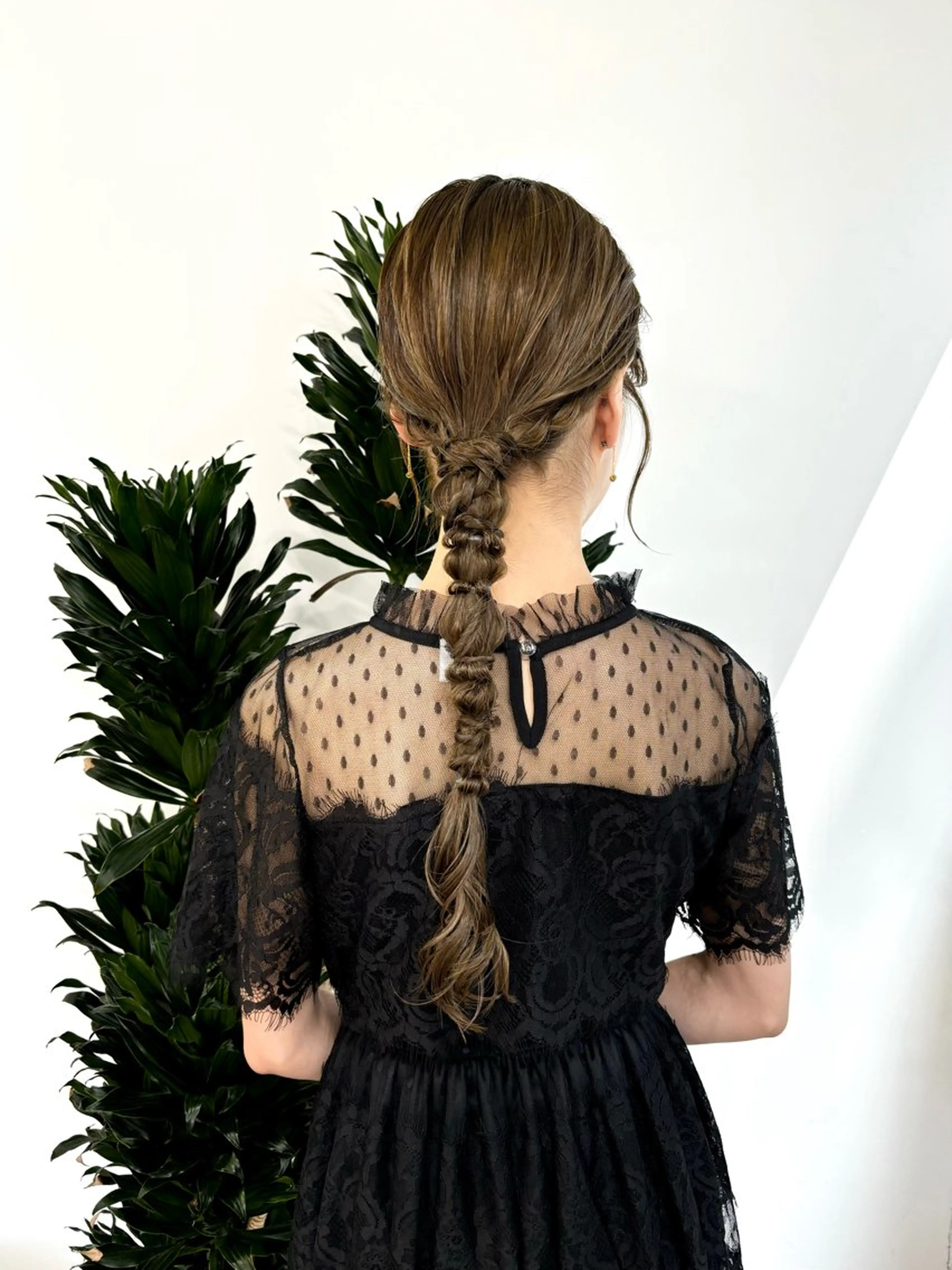 セミロング ヘアアレンジ HIROKO / 透明感暖色カラー🎀のヘアスタイル