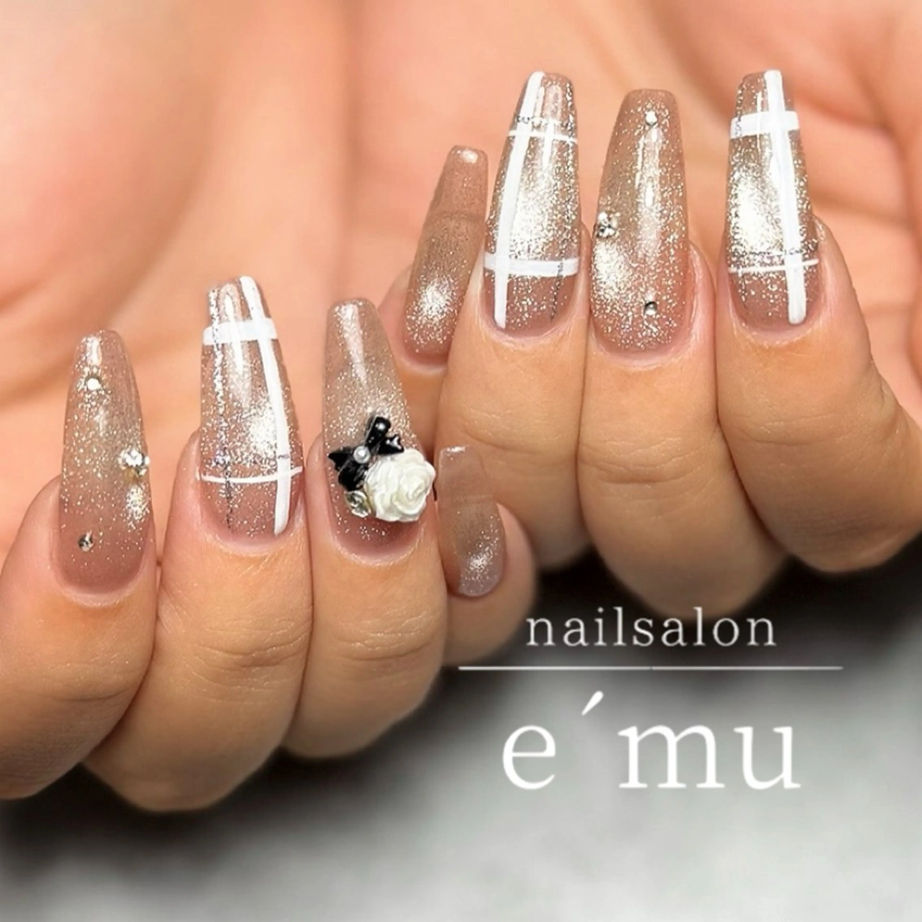 ネイル ハンドネイル nailsalon e´muのネイルデザイン
