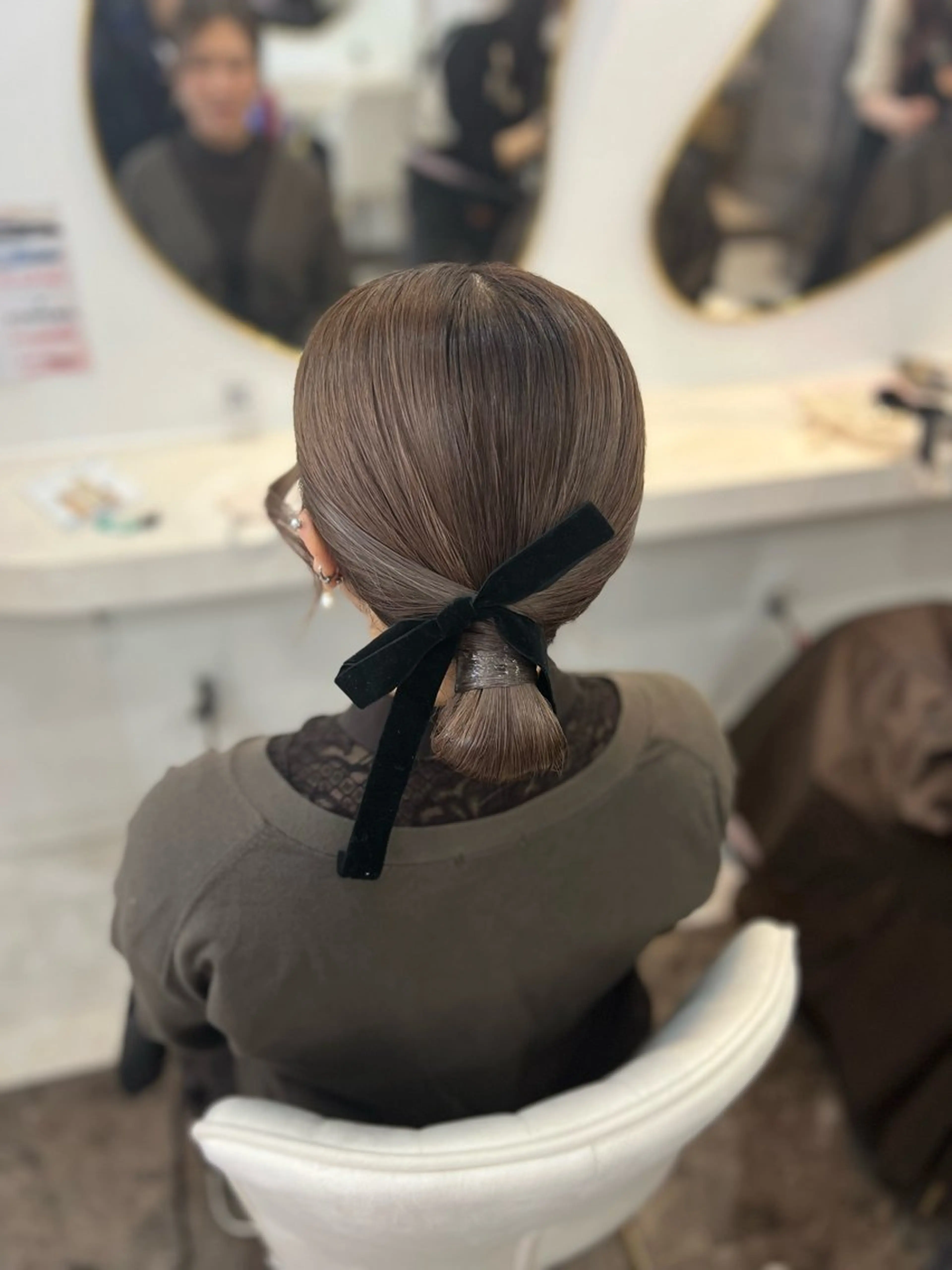 セミロング ヘアアレンジ momoka★彡 lovis大宮のヘアスタイル