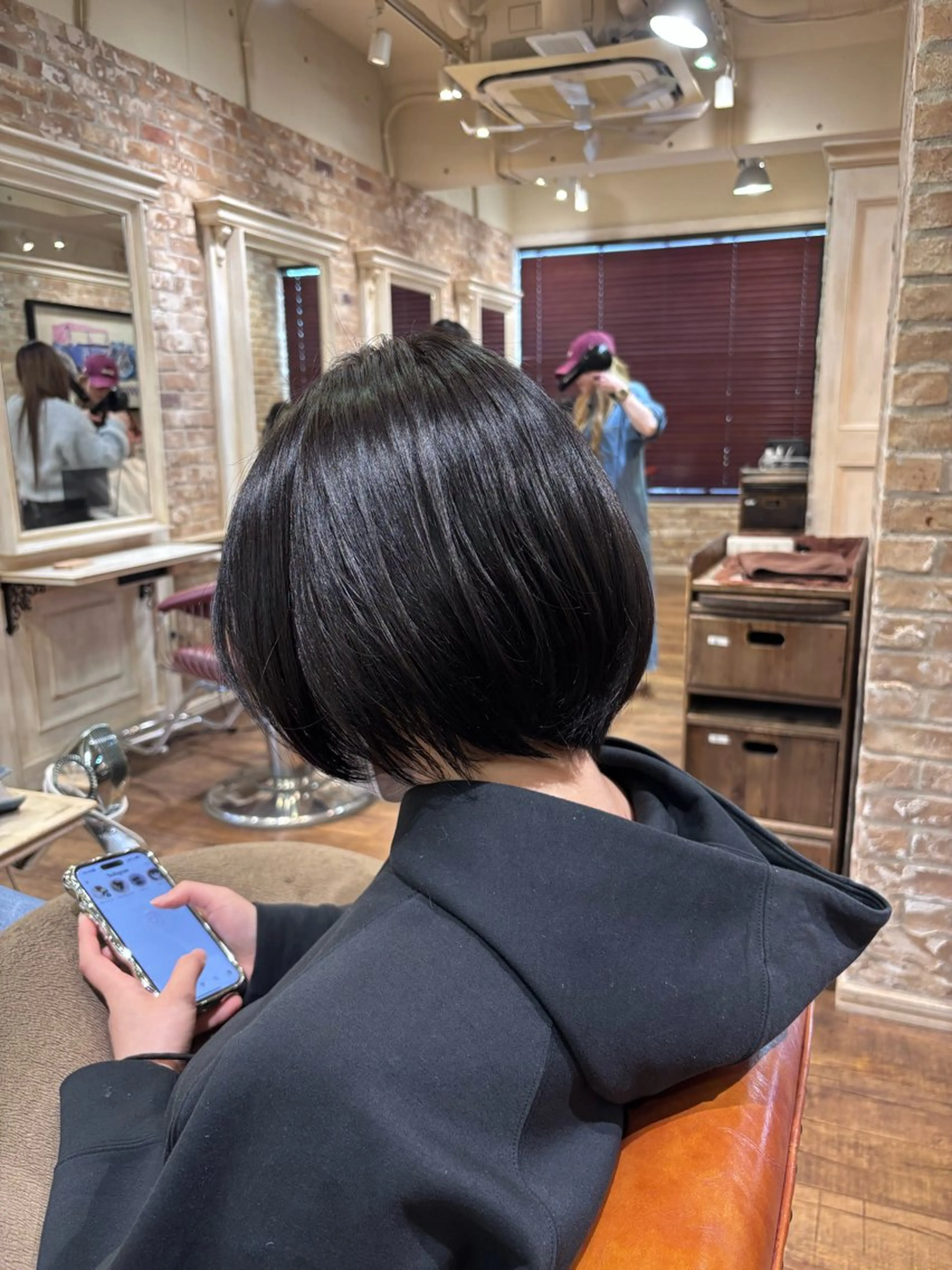 ショート ヘアカラー 田尾 凌雅のヘアスタイル