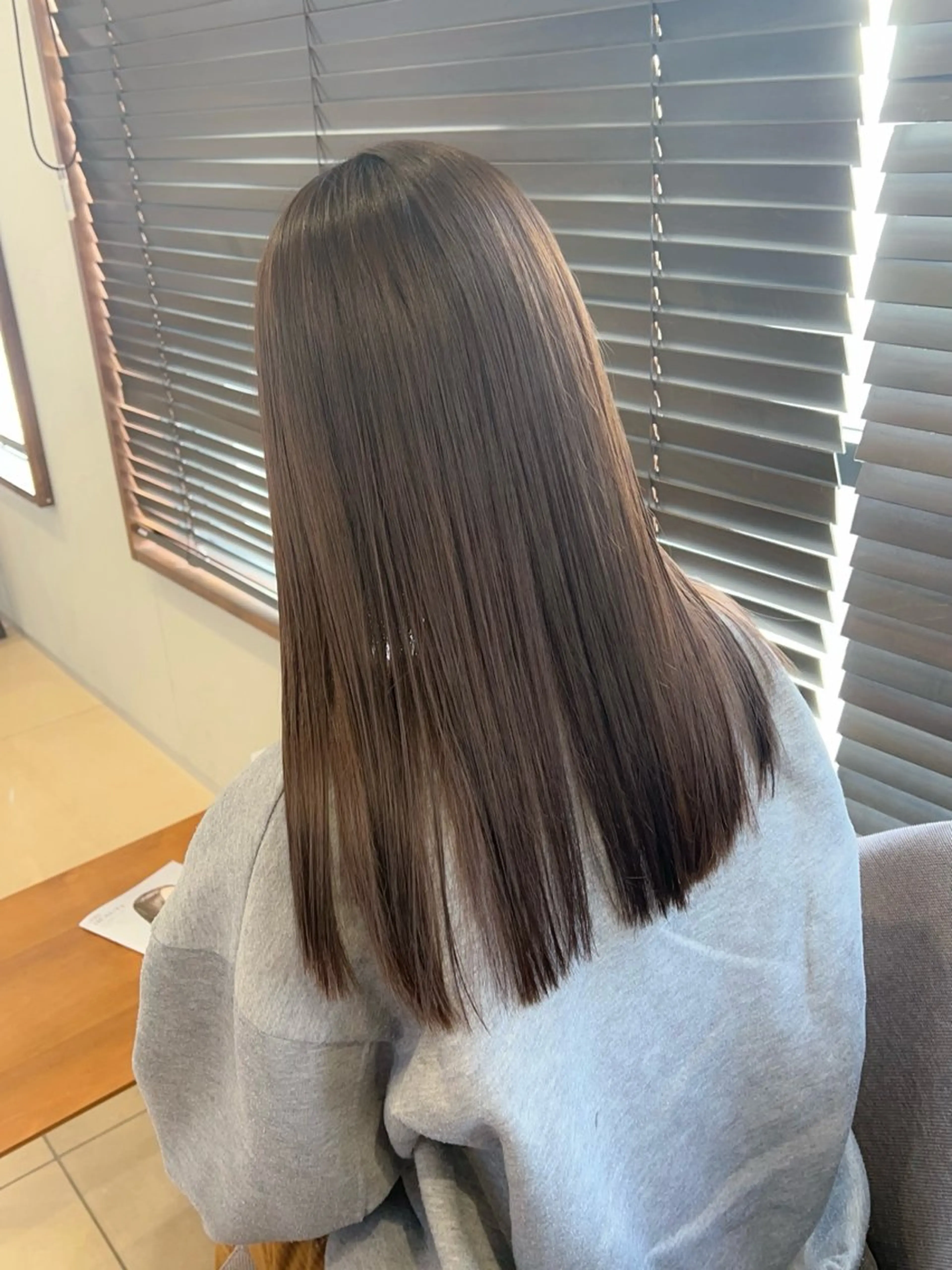 セミロング カラー カノエ宇部厚南店 ／もも加のヘアスタイル