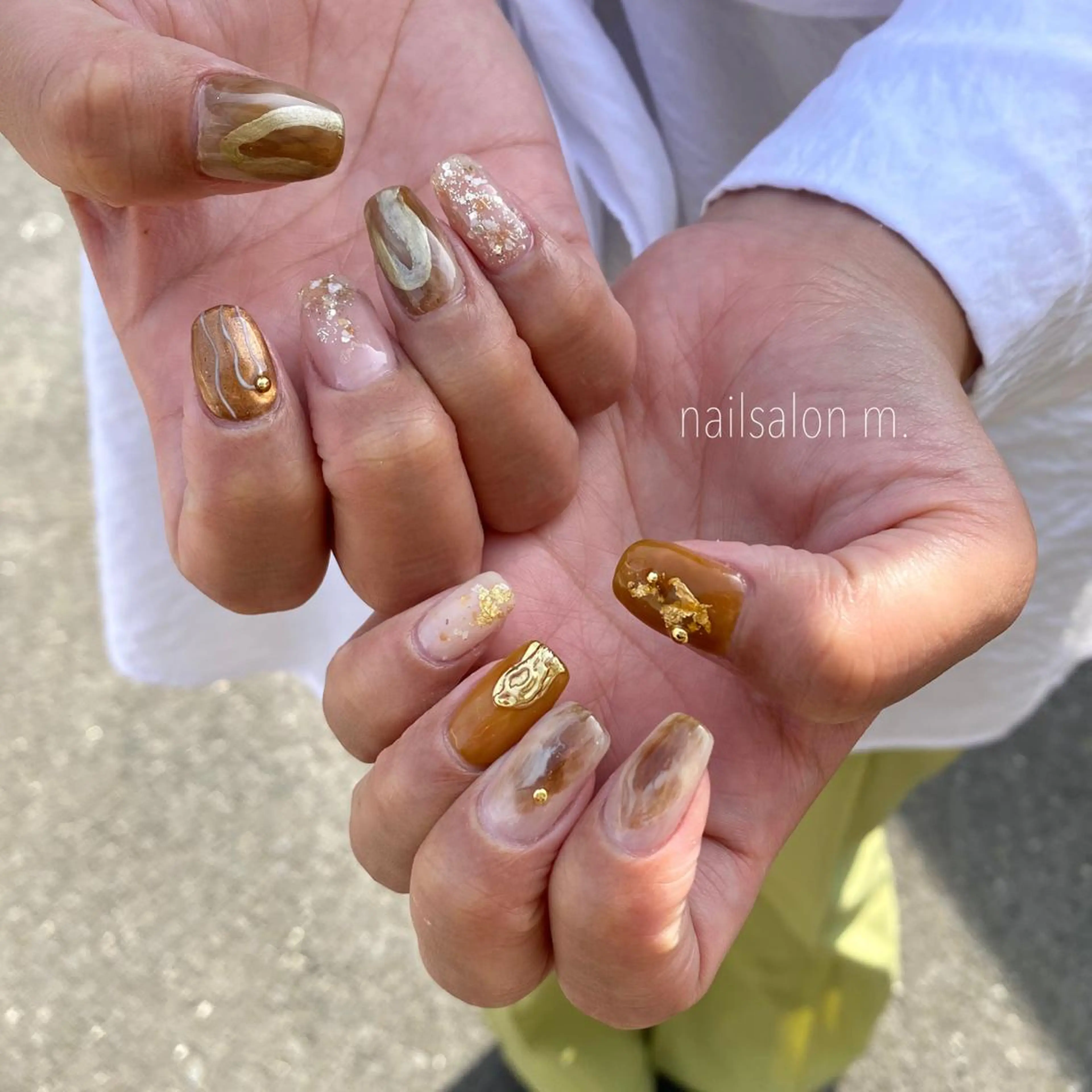ネイル nailsalon    m.所属・m. mayaのネイルデザイン
