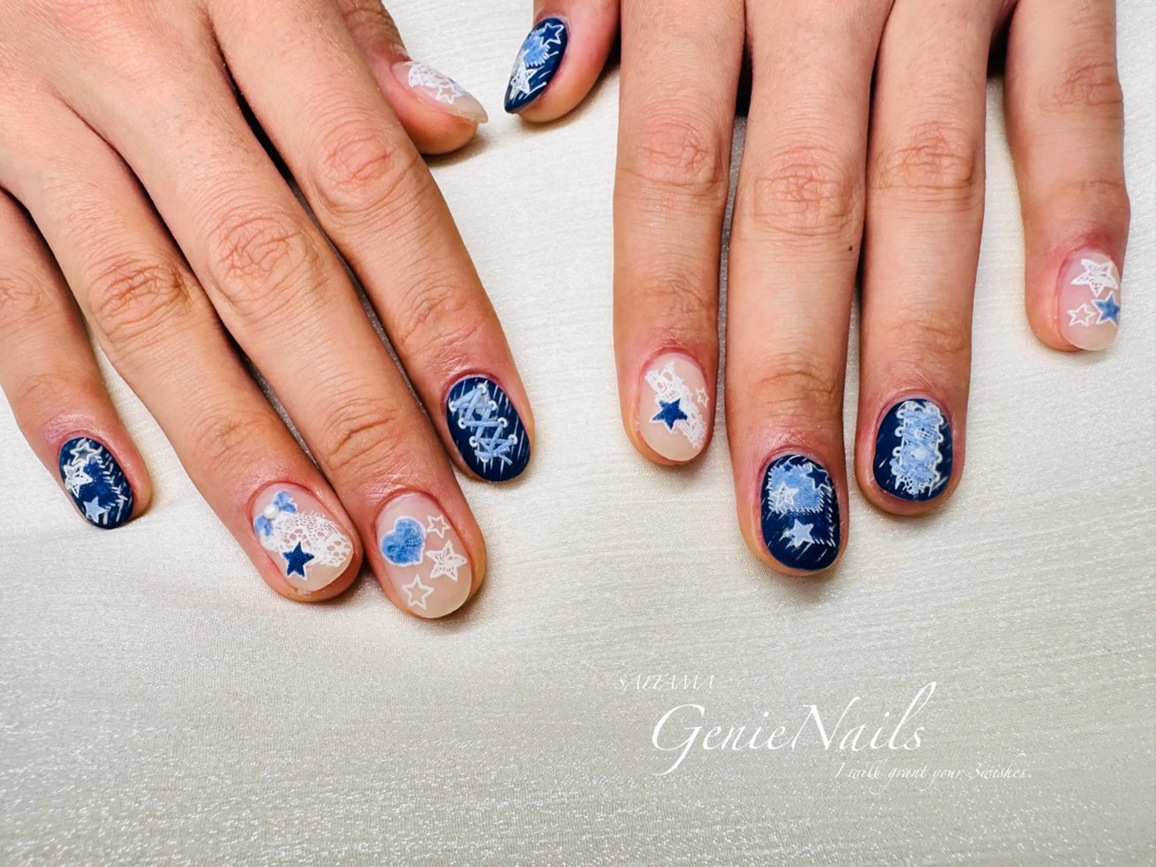 メンズ ネイル アートネイル メンズネイル 春ネイル Genie Nailsのネイルデザイン