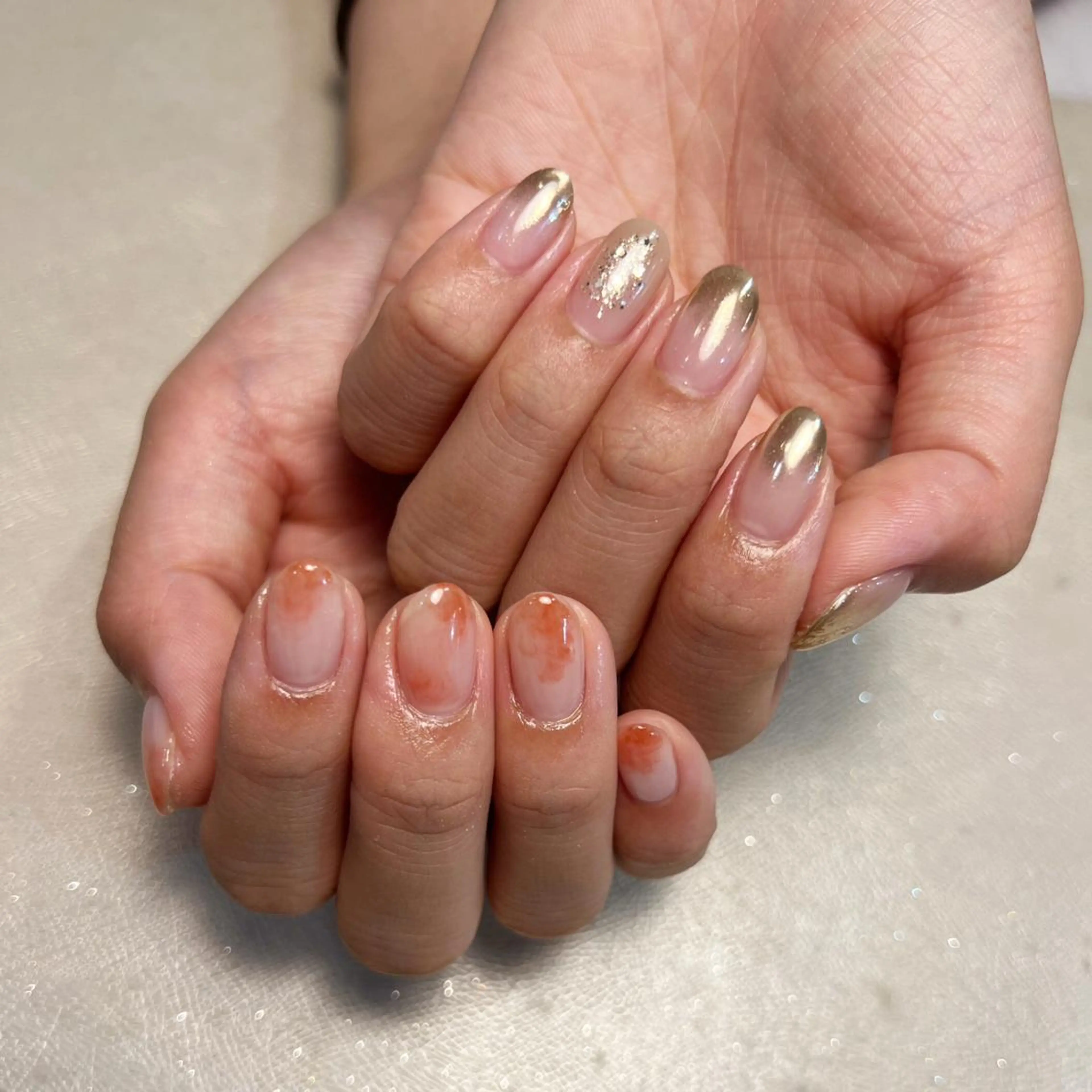 ネイル アートネイル 韓国ネイル マットネイル ミラーネイル ニュアンスネイル 🎀 D.d _nailのネイルデザイン