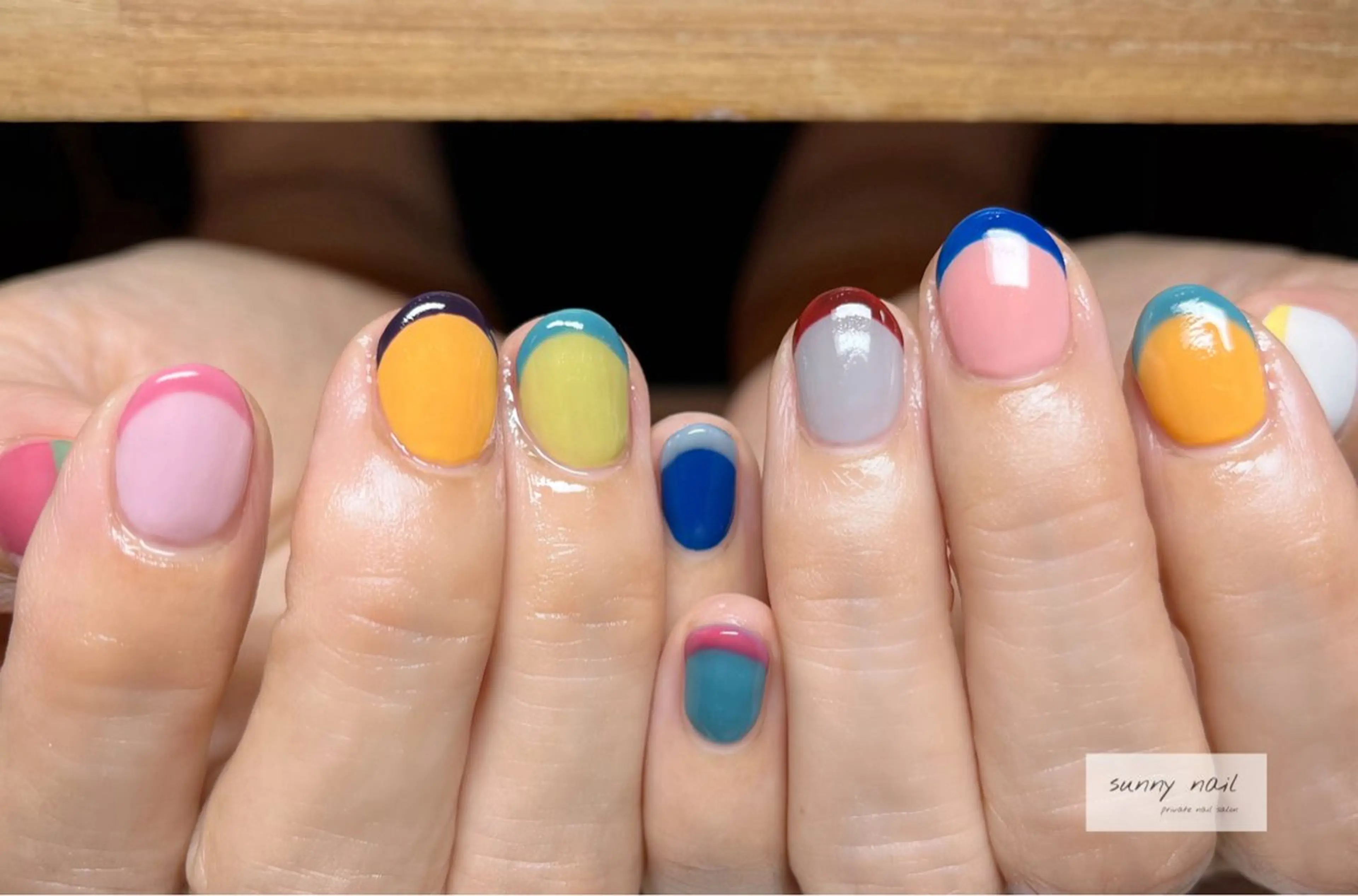 ネイル フレンチネイル sunny nailのネイルデザイン