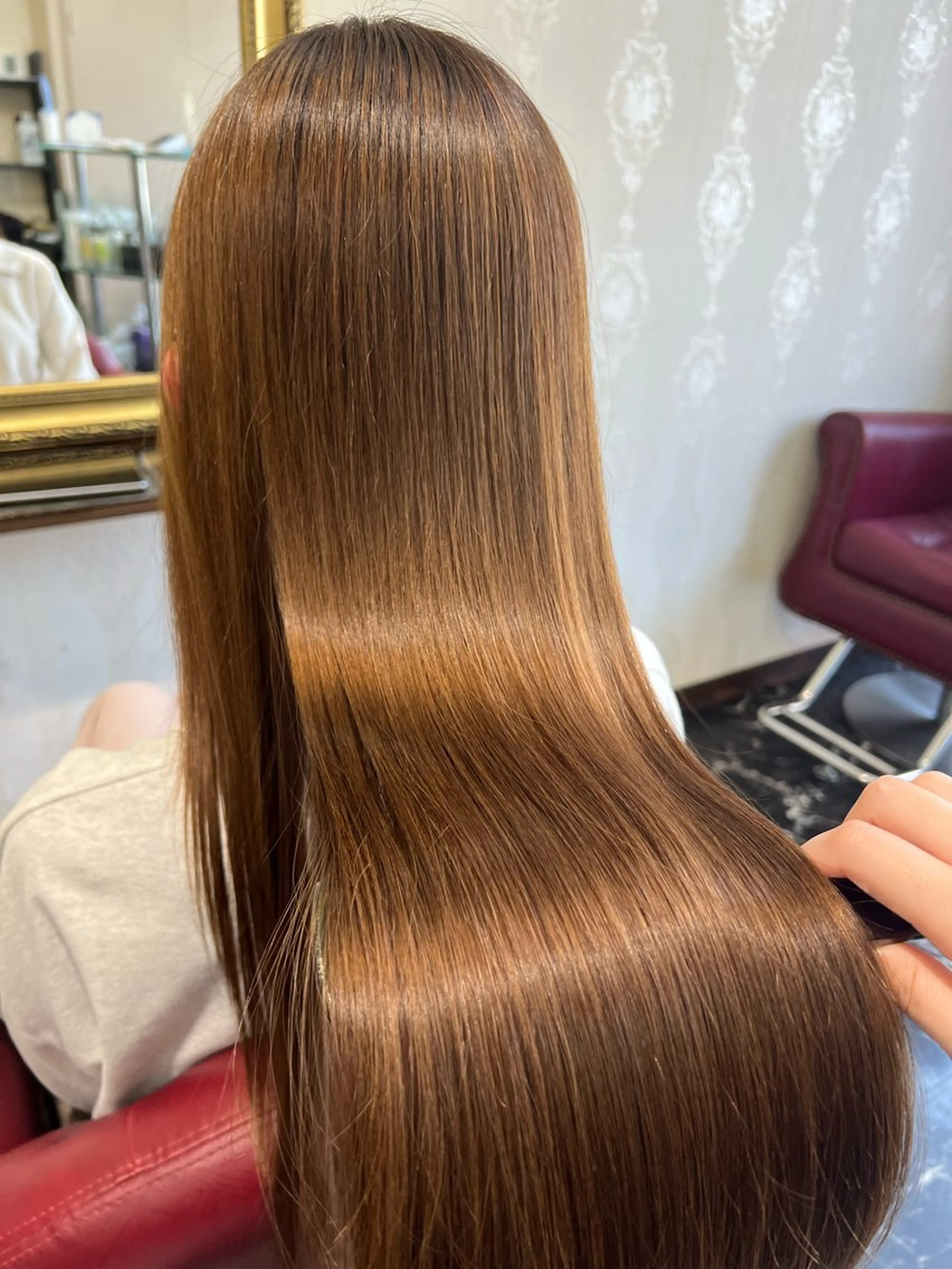 ロング 髪質改善 縮毛矯正 トリートメント Seed 縮毛矯正専門店【髪質改善】所属・スーパーロング育成 💖田所のヘアスタイル