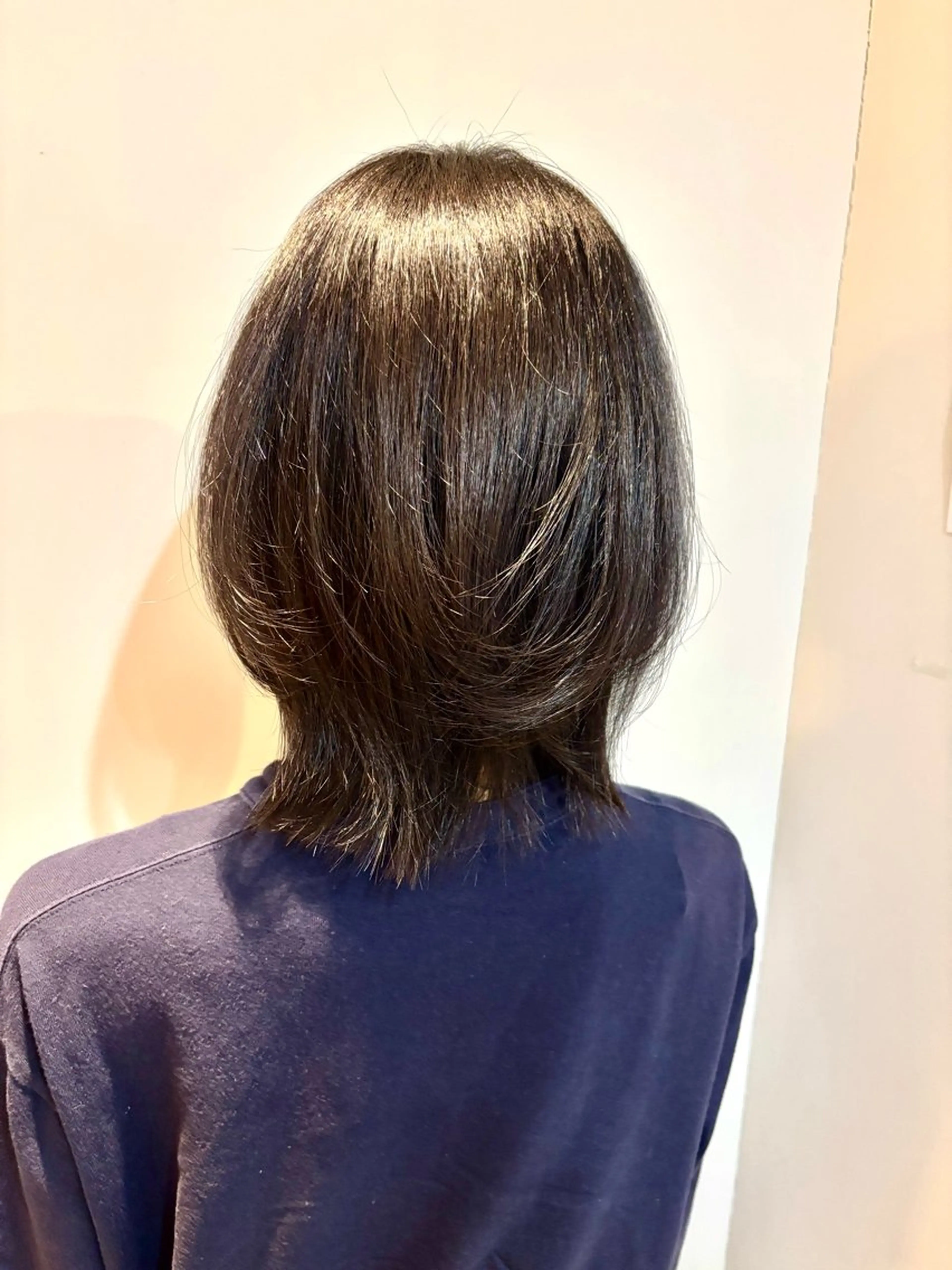 ミディアム 新横浜　CLOVER 本店/田中唯のヘアスタイル