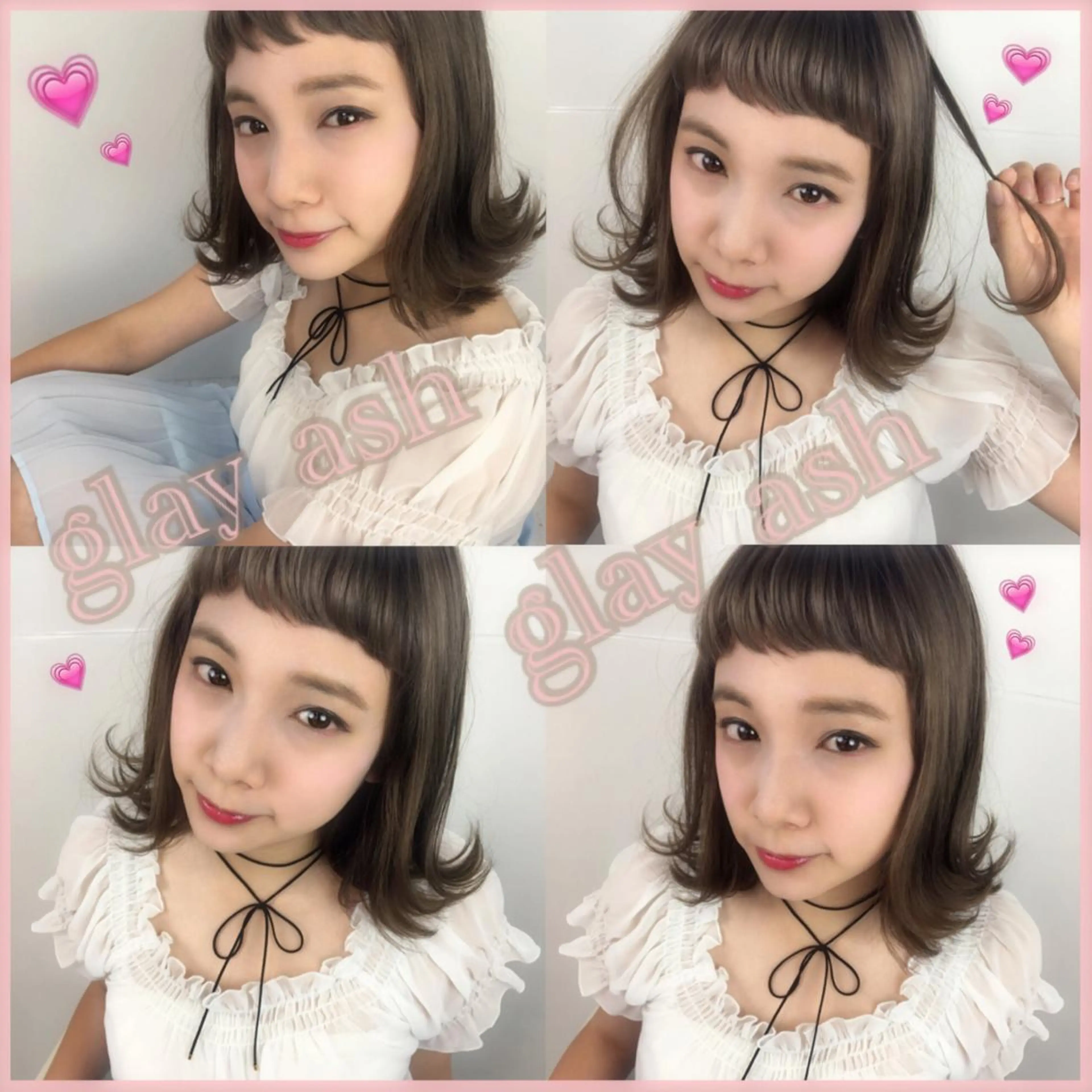 ミディアム カラー ブリーチ イルミナカラー 韓国ヘア得意❤︎森澤 悠佳のヘアスタイル