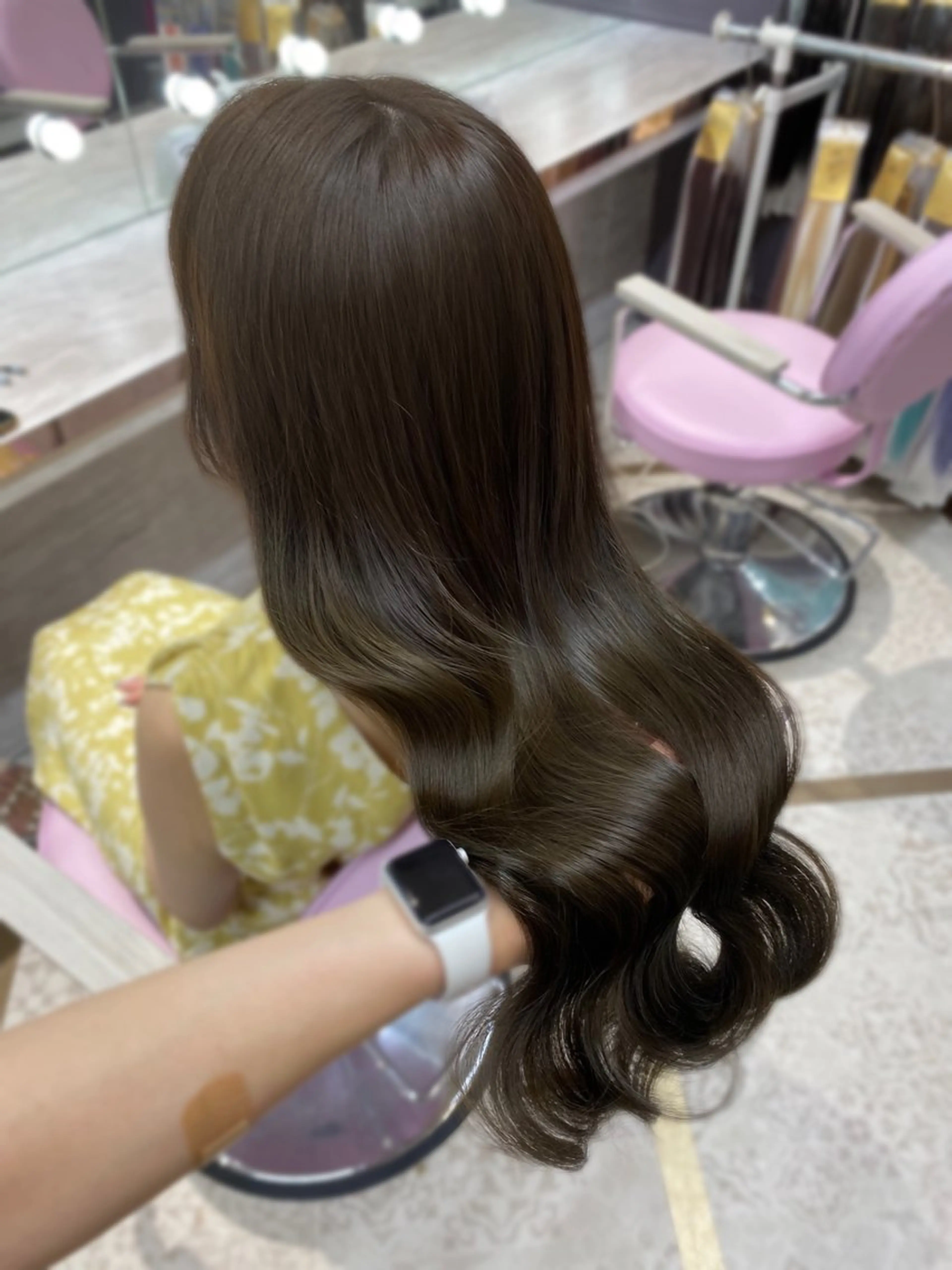 【人気No.1🇰🇷】艶カラー🥣✨ × メンテナンスカット✂️の写真