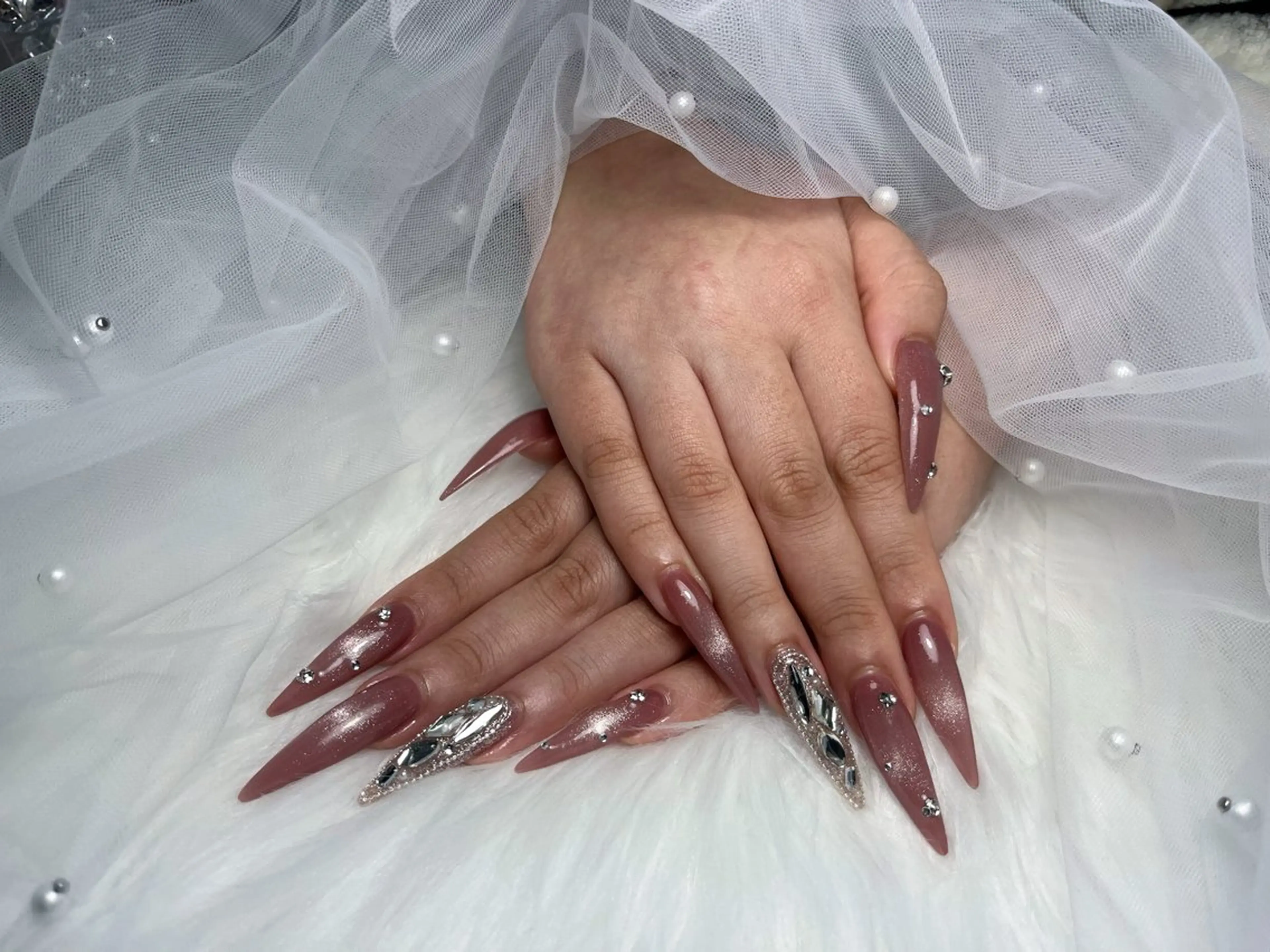 ネイル ハンドネイル NABI NAIL 茨木店【ナビネイル】所属・NABINAIL moa🤎のネイルデザイン