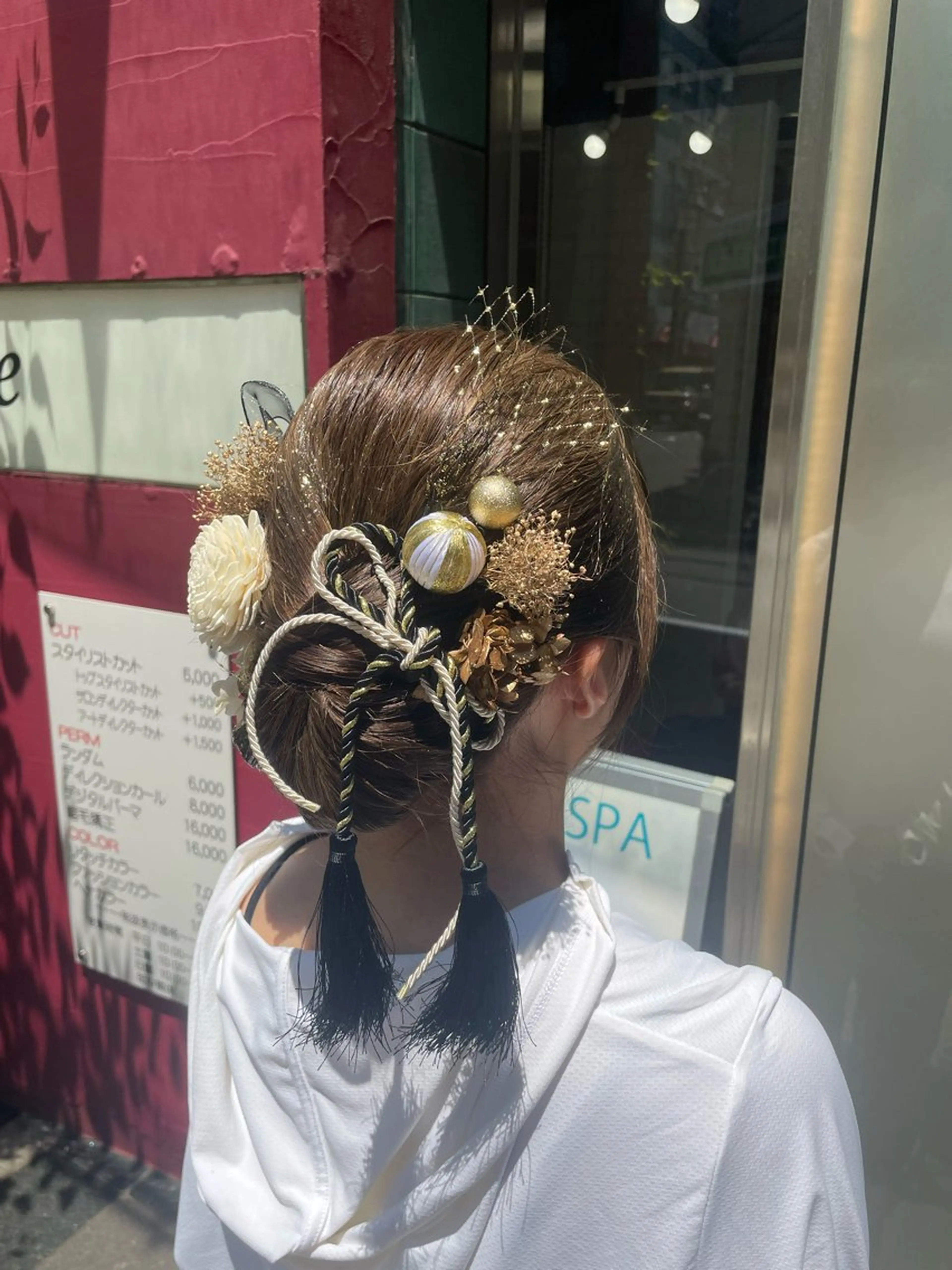 ロング ヘアセット 量産ヘアセット/ ヘアメAyakaのヘアスタイル