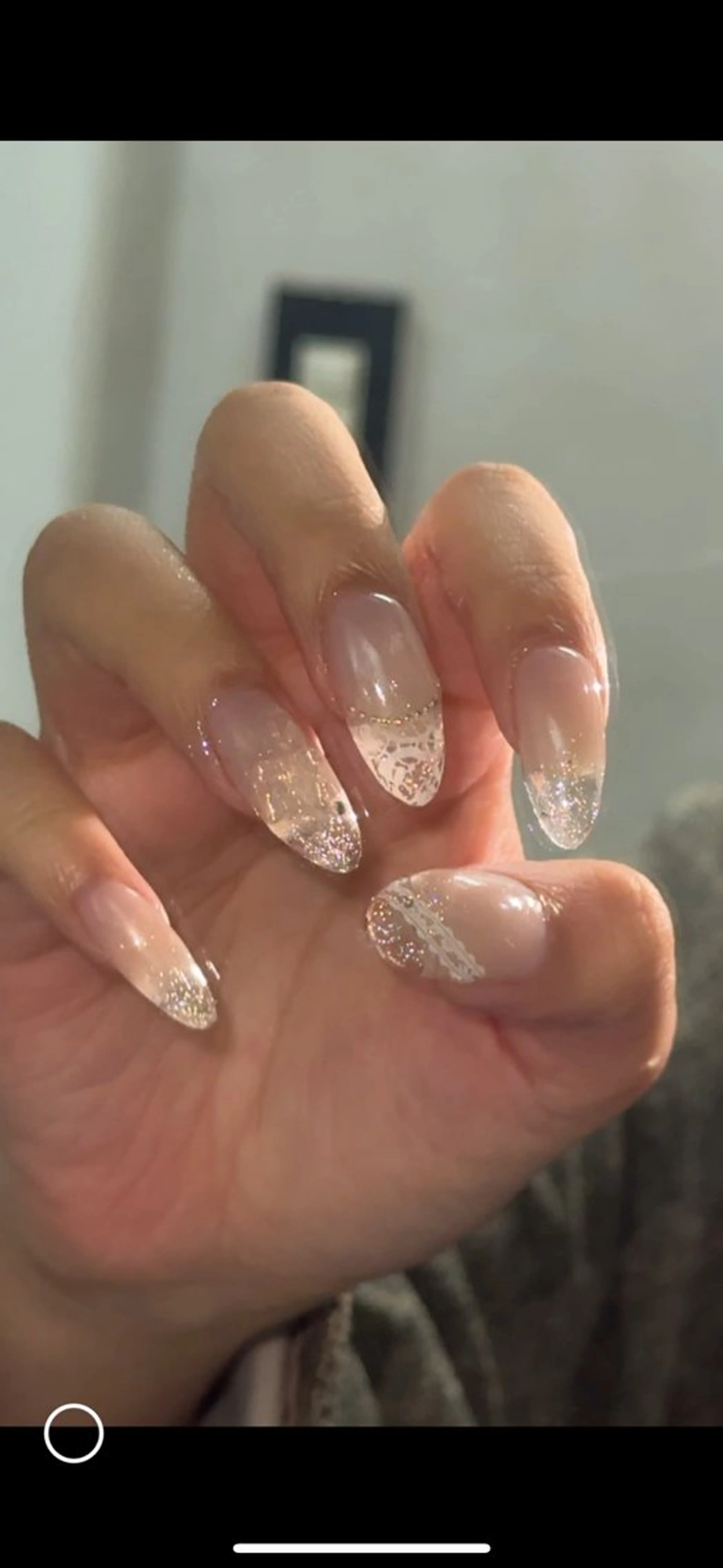 ネイル 長さ出し 韓国ネイル/ワンホン ネイル🎀表参道3分のネイルデザイン