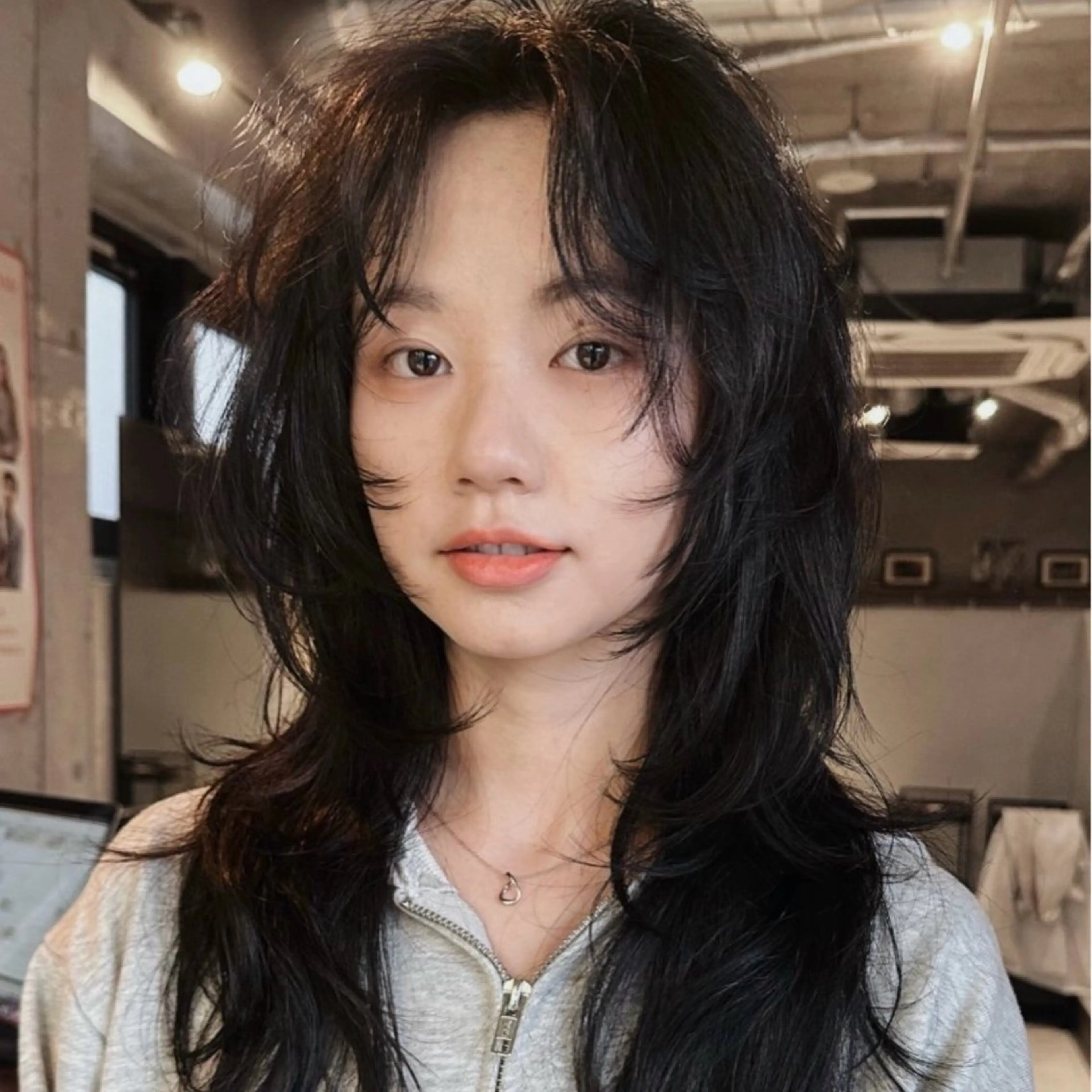 ロング カラー 前野 日奈のヘアスタイル