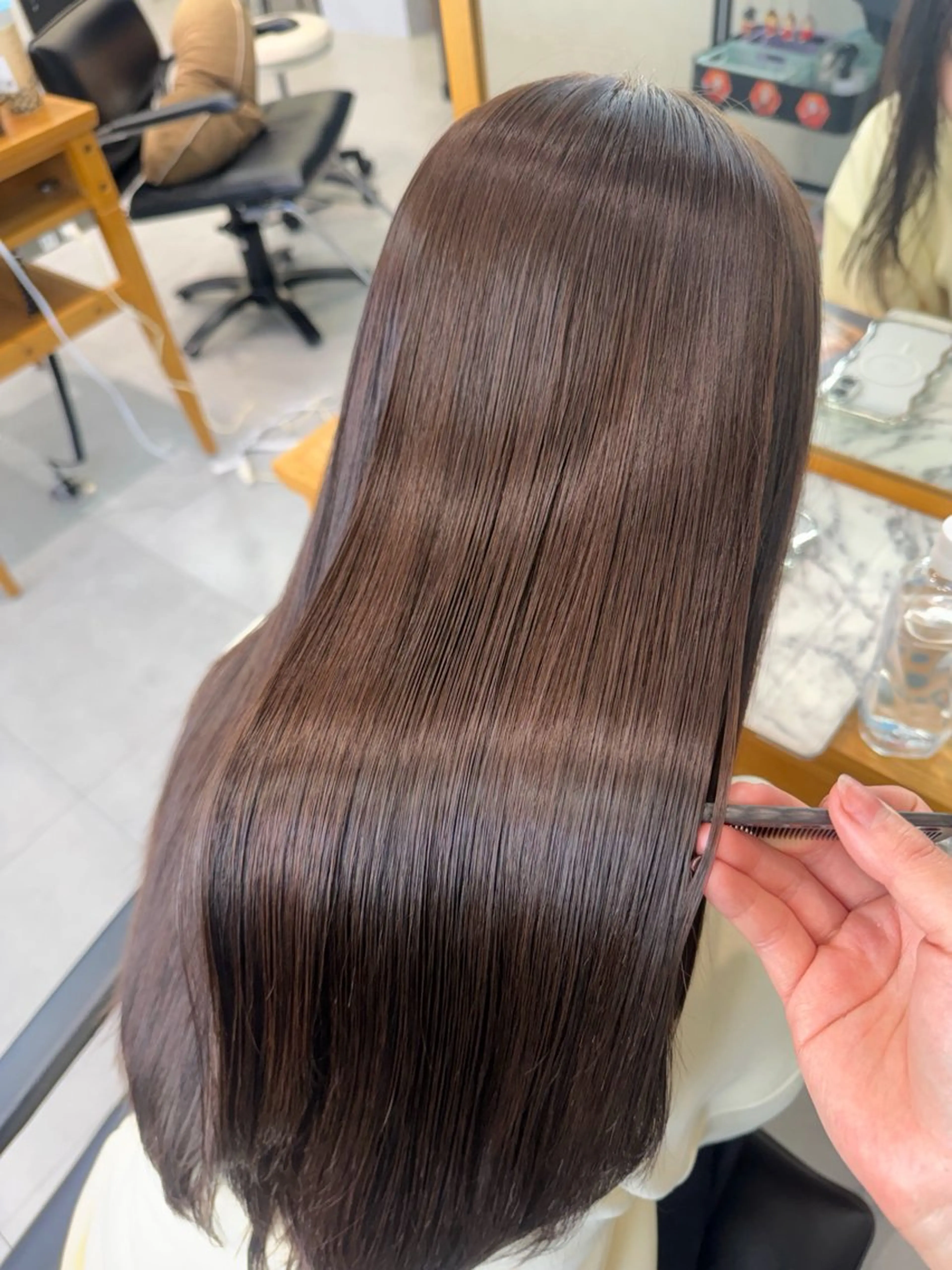 ロング カラー ヘアカラー トリートメント 髪質改善/ツヤ髪👾 Chibiのヘアスタイル