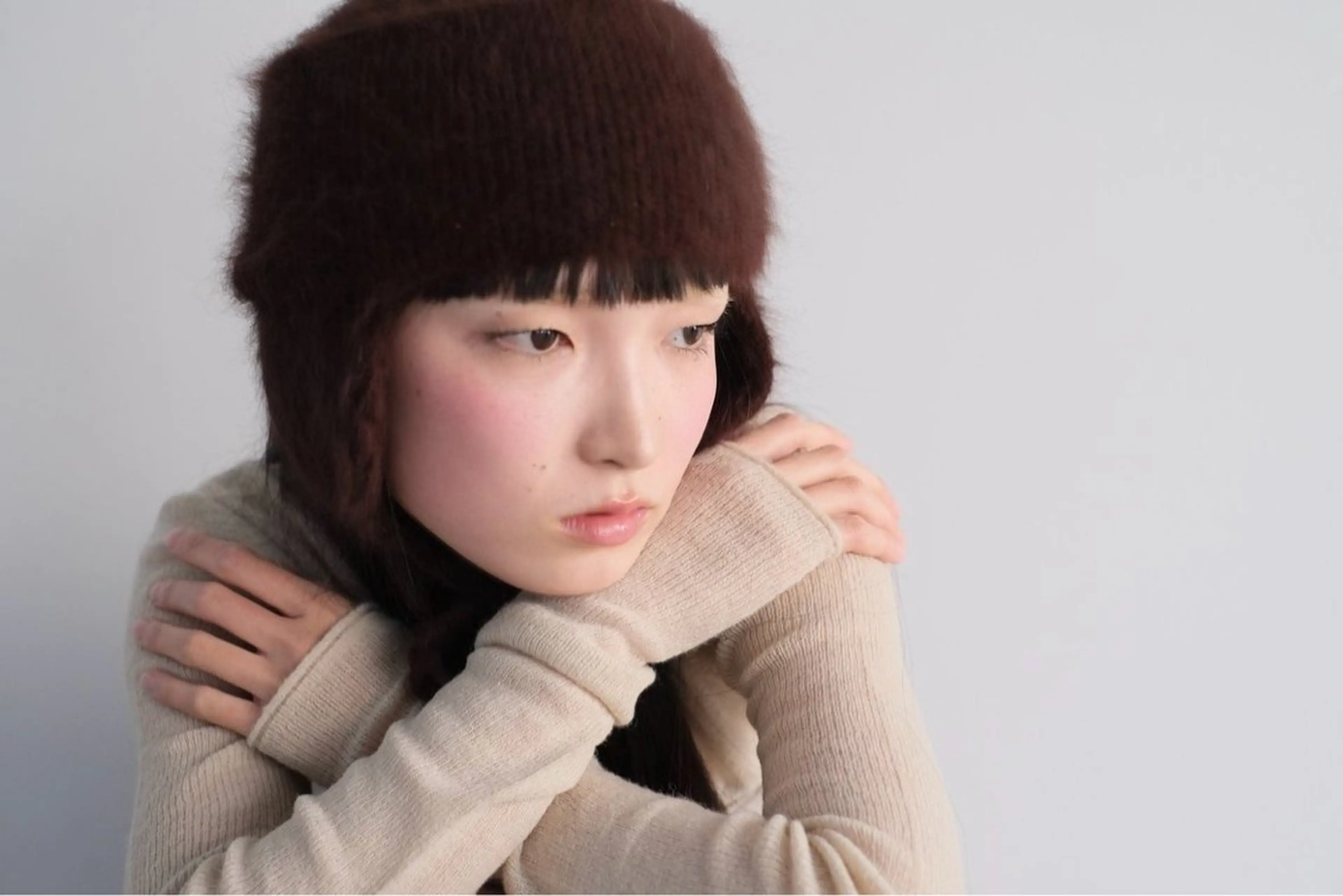 ロング カット ヘアカラー ウツワ所属・高円寺/loca/ 田中南帆のヘアスタイル