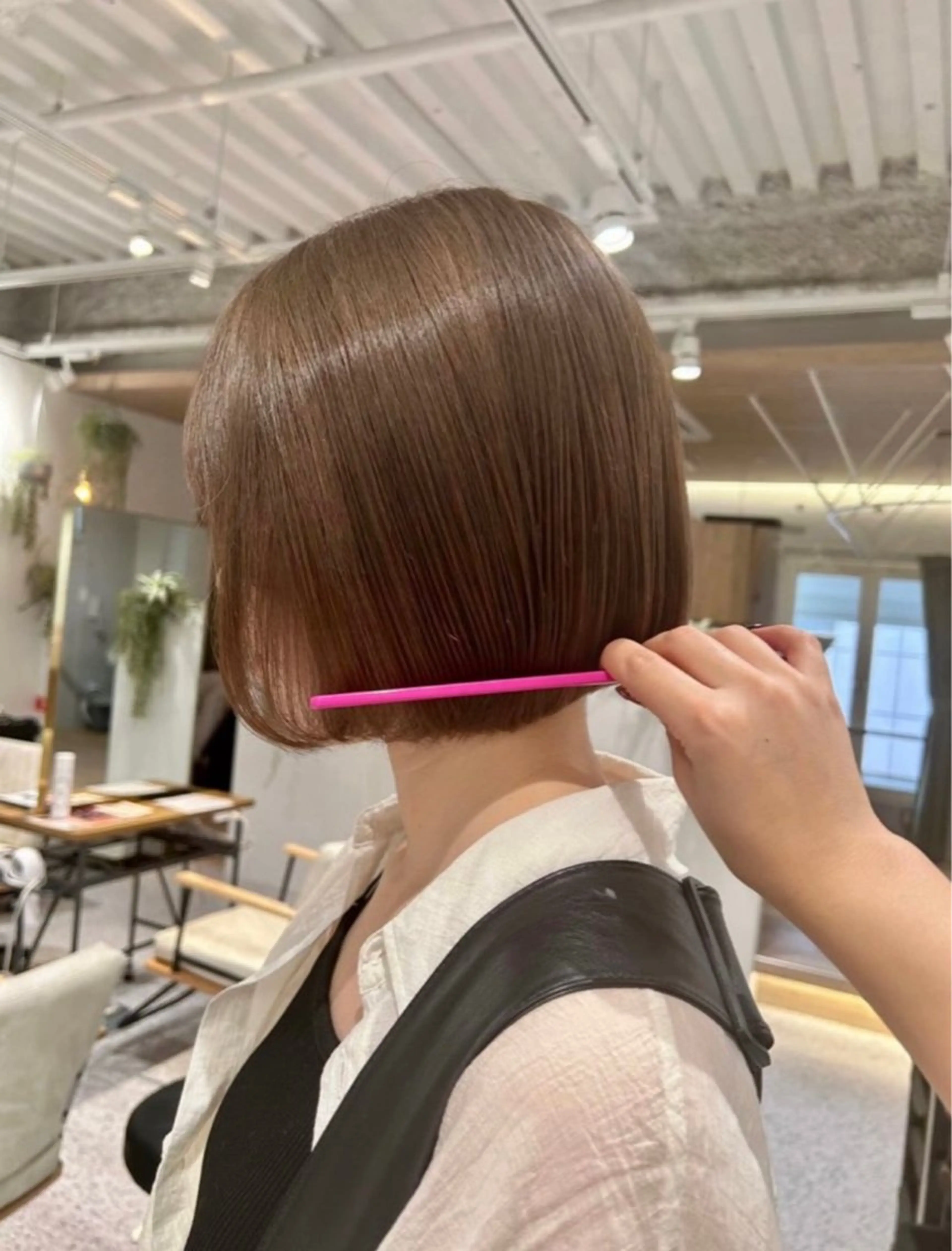 ミディアム ヘアカラー hair&eye🎀 /momoKaのヘアスタイル