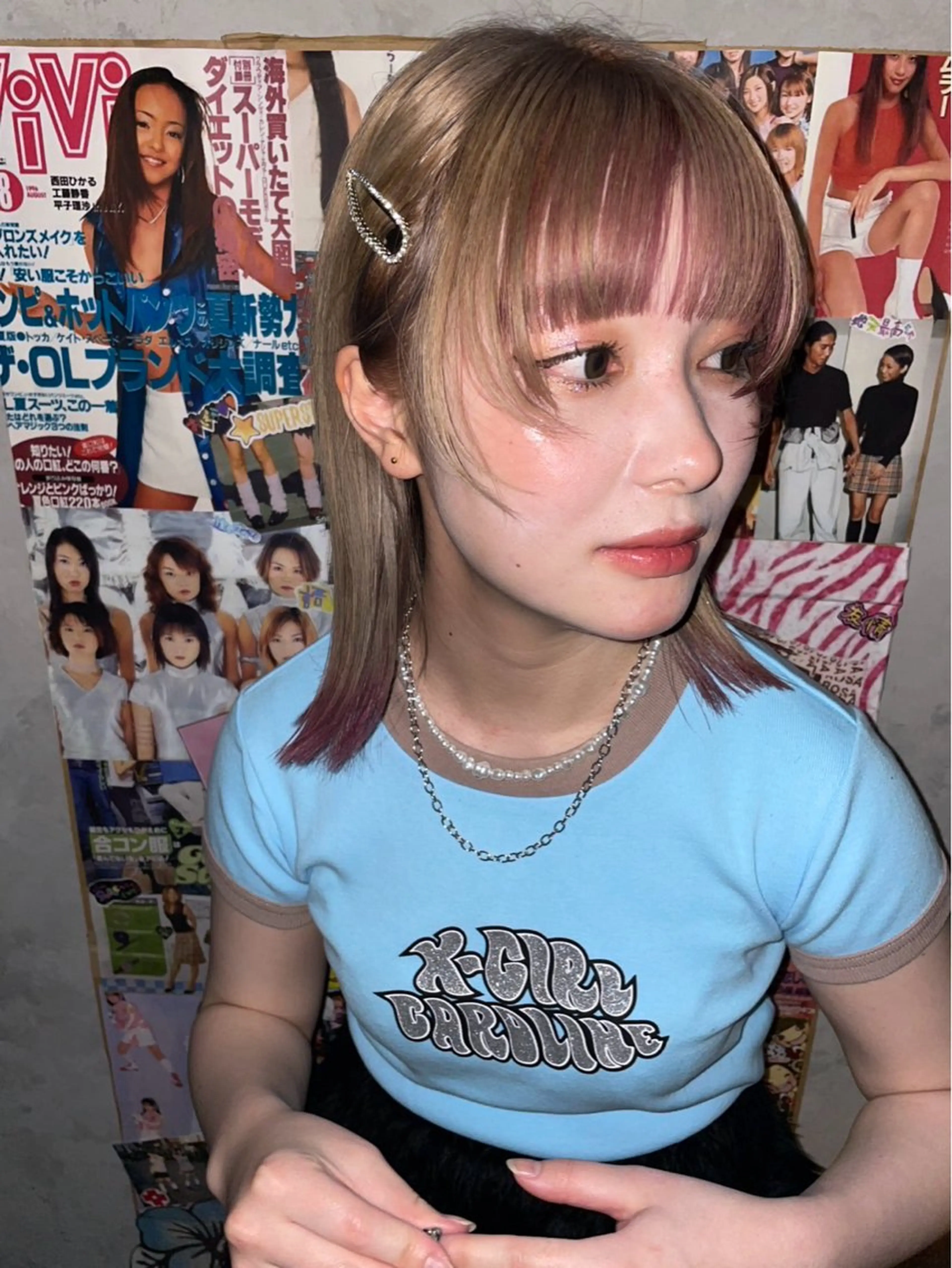 カラー ヘアカラー イブ/ 髪質改善 カラー/縮毛矯正のヘアスタイル