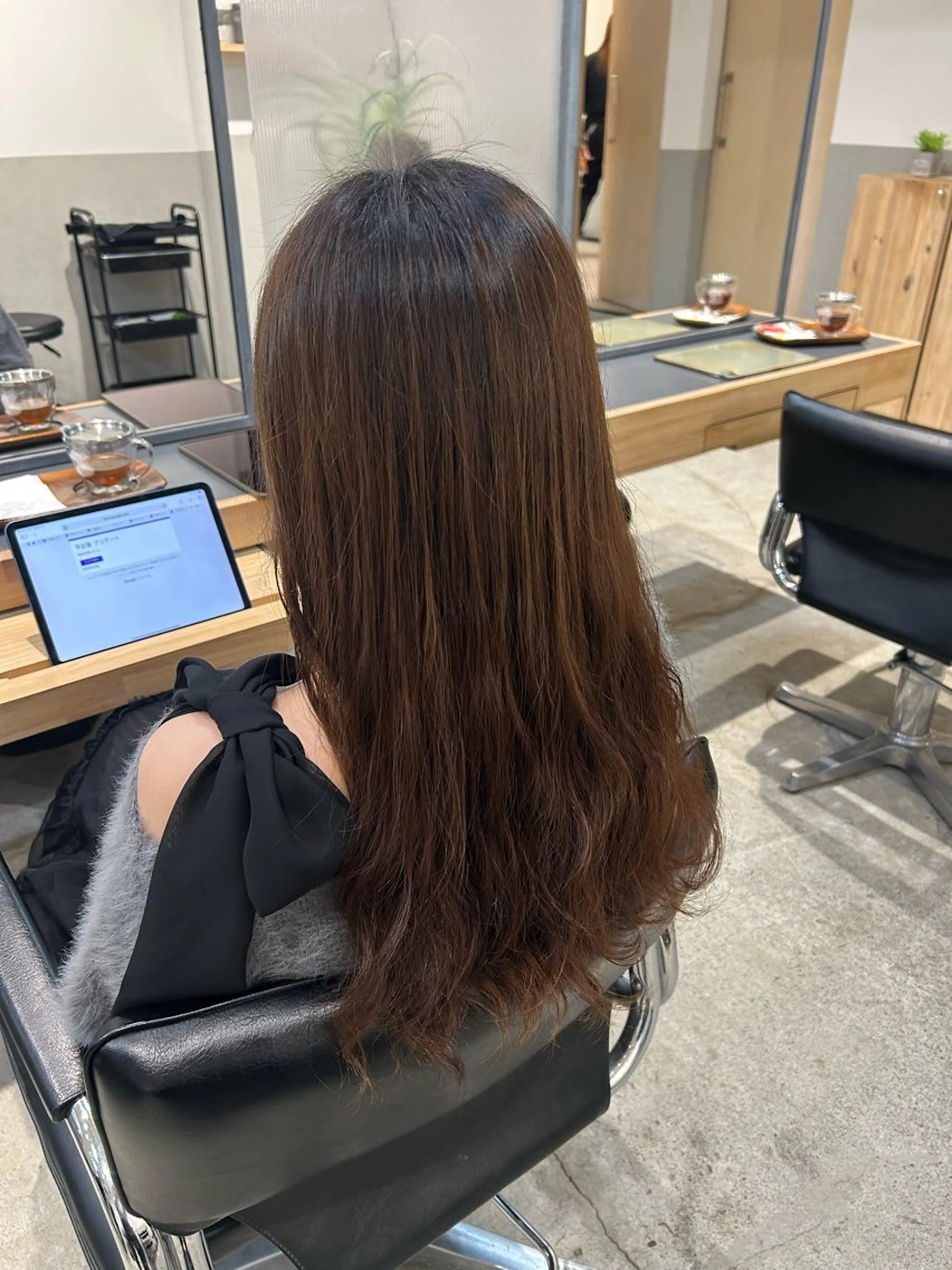 ロング カット パーマ COTTON 小田原所属・平出 蓮のヘアスタイル