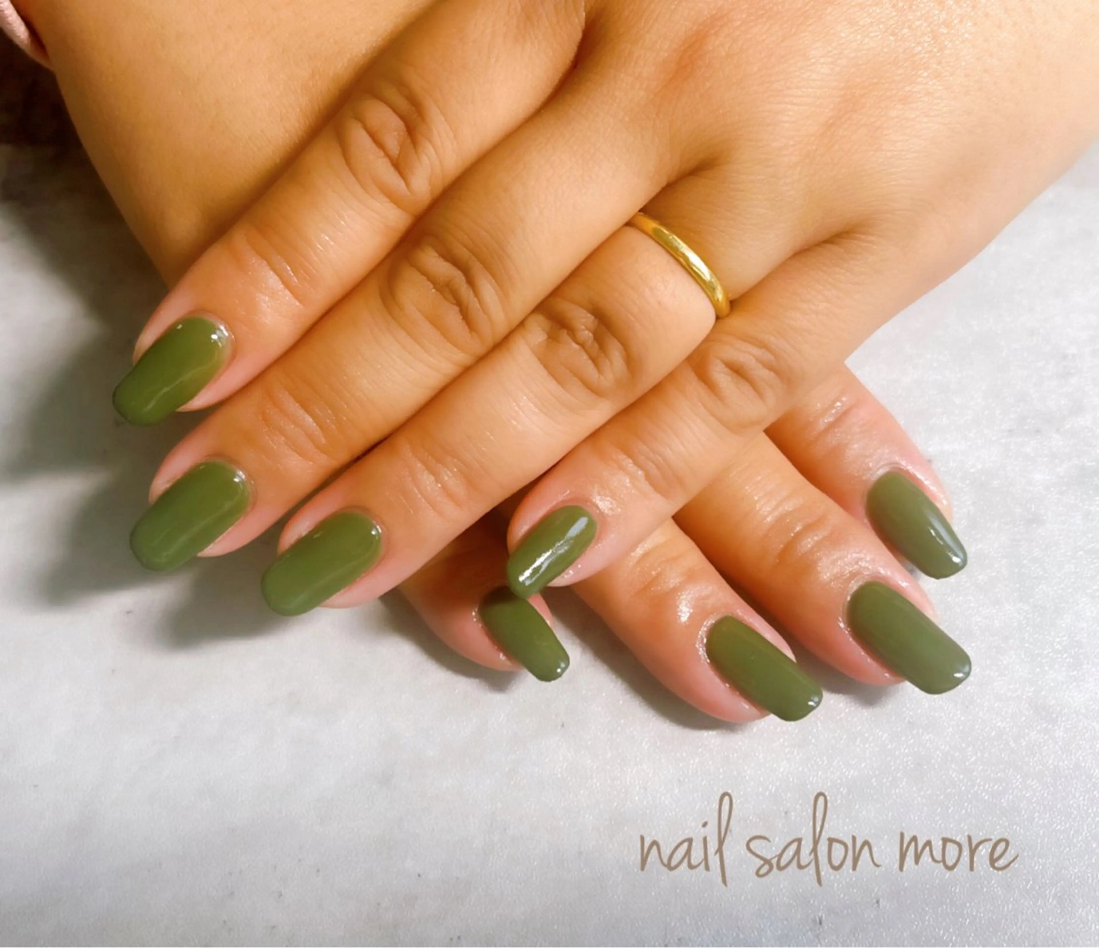 ネイル ワンカラーネイル nail salon moreのネイルデザイン