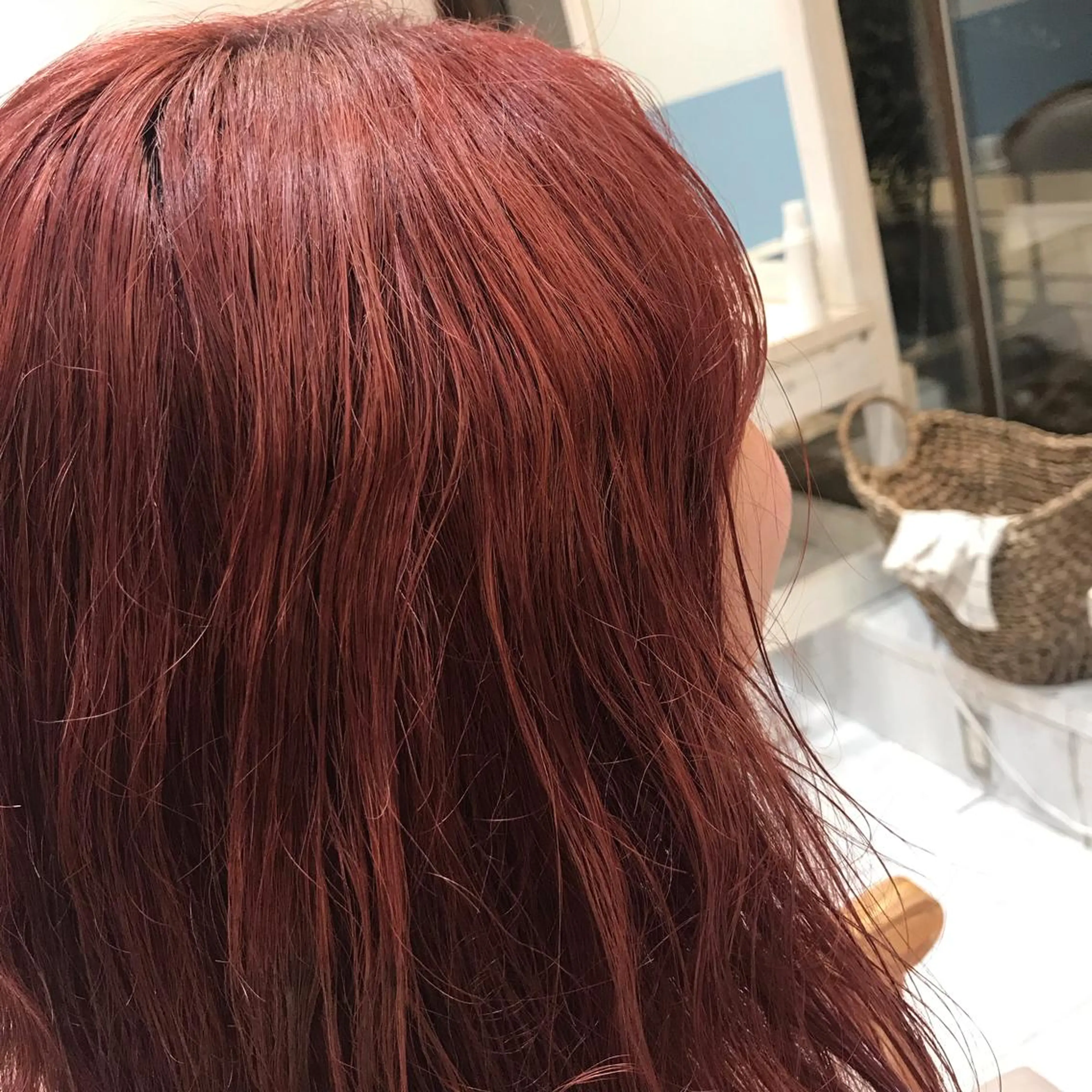 ミディアム カラー アオイ🩵暖色 /まろやかカラーのヘアスタイル