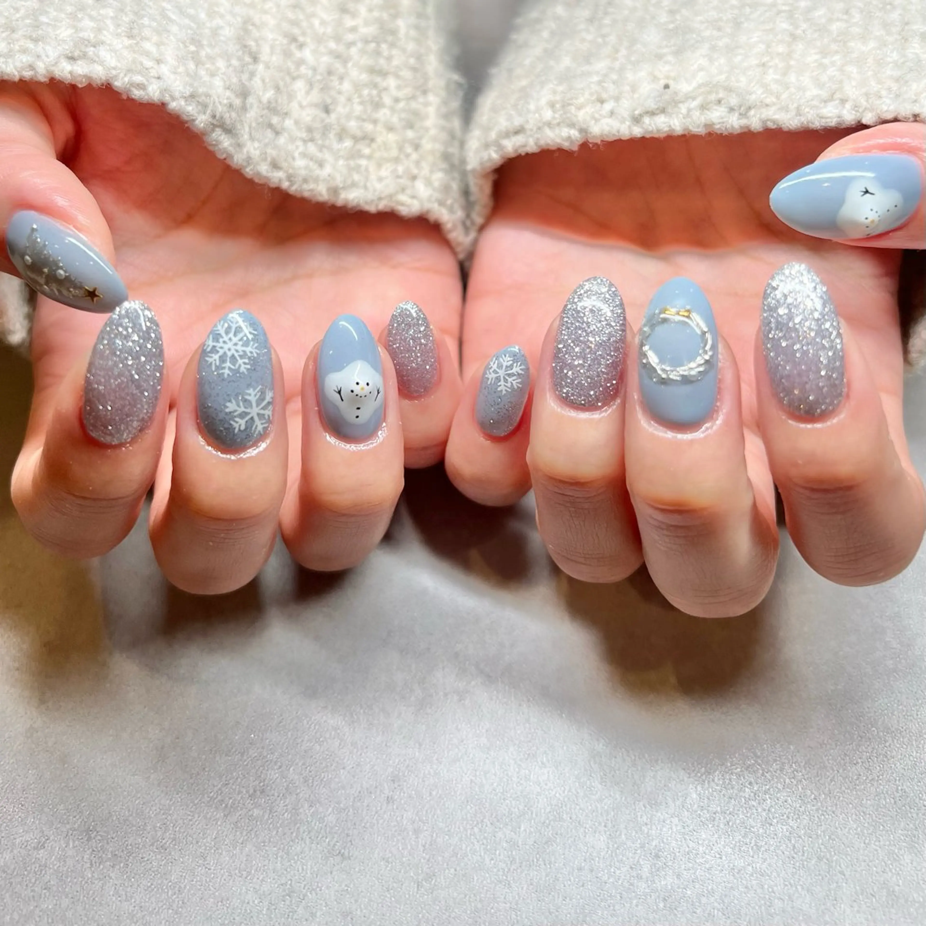 ネイル YUKO🩶 sofa立川のネイルデザイン