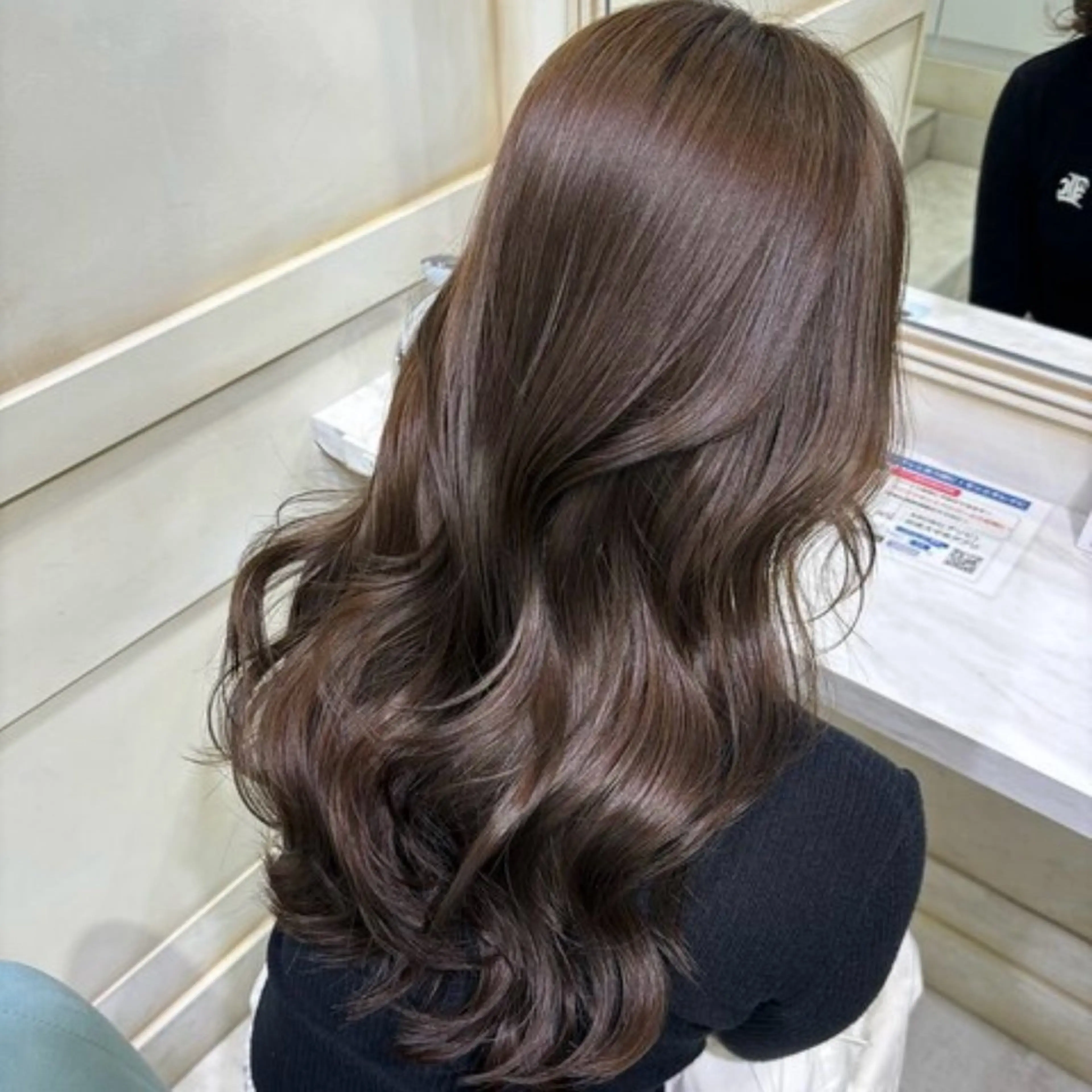 🤎ブラウン系限定メニュー🤎ブリーチなしダブルカラー+1stepトリートメントの写真