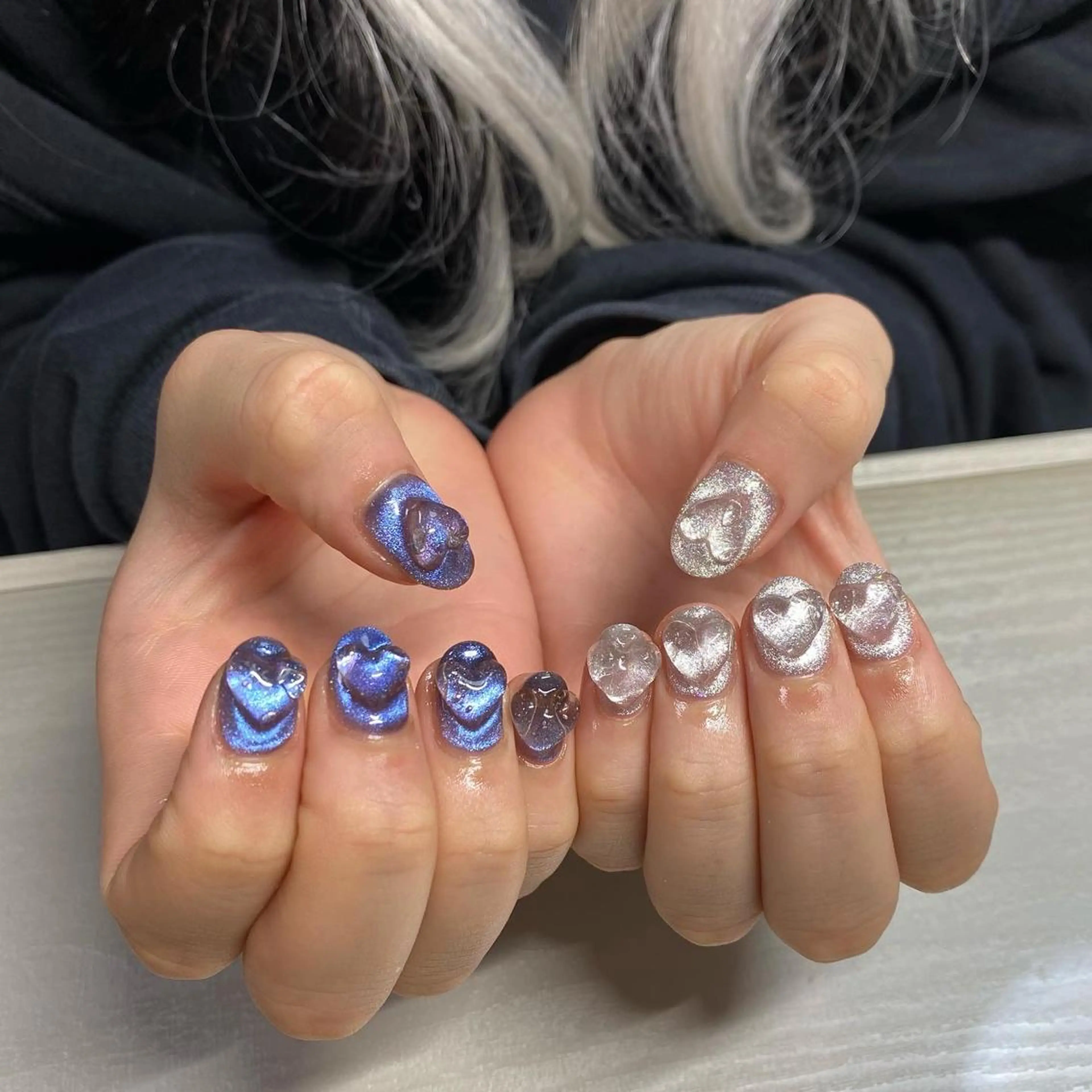 ⭐️マグネットネイルの写真