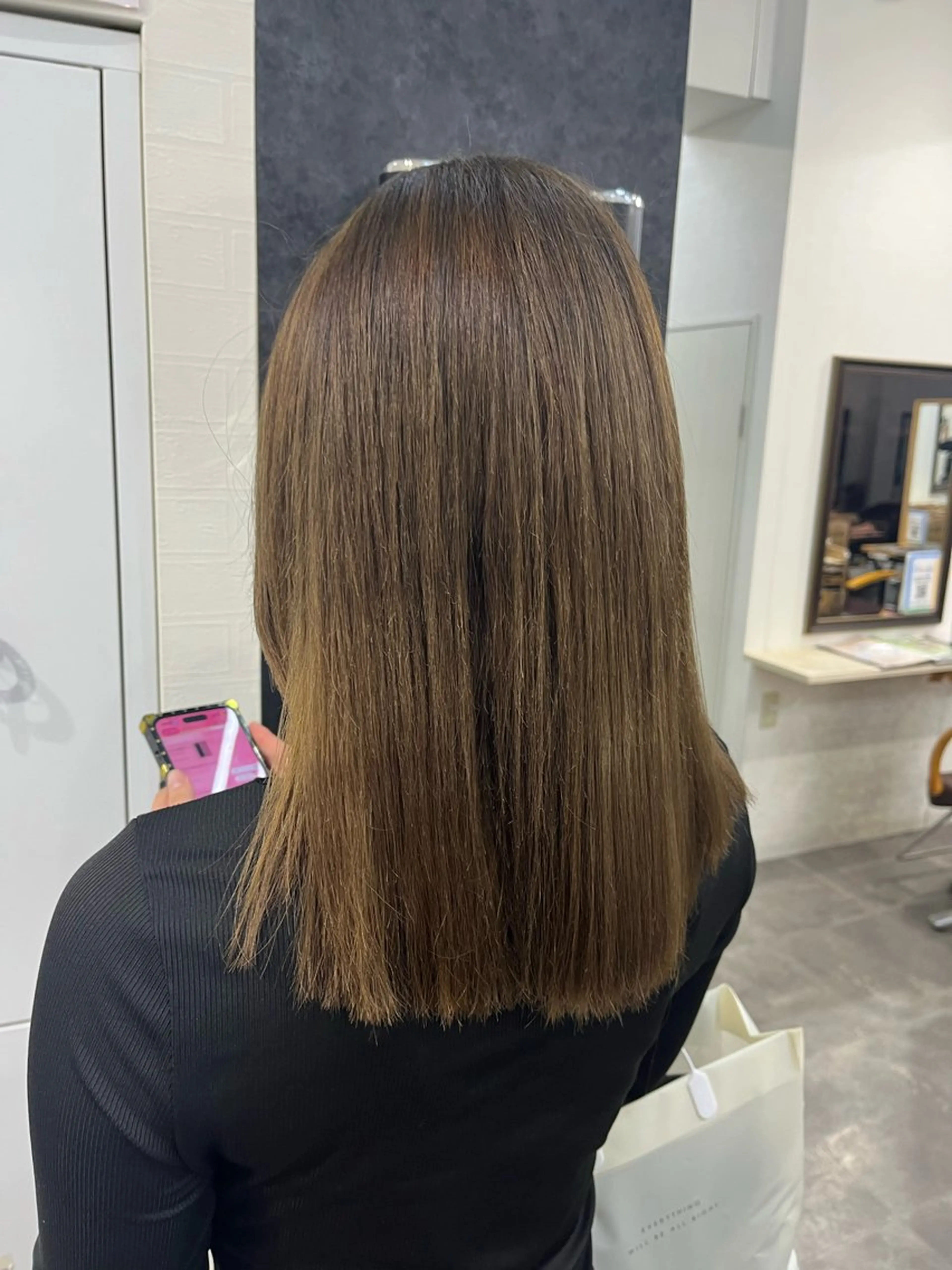 ミディアム ⭐️U-topia ⭐️和泉田　りさ⭐️のヘアスタイル